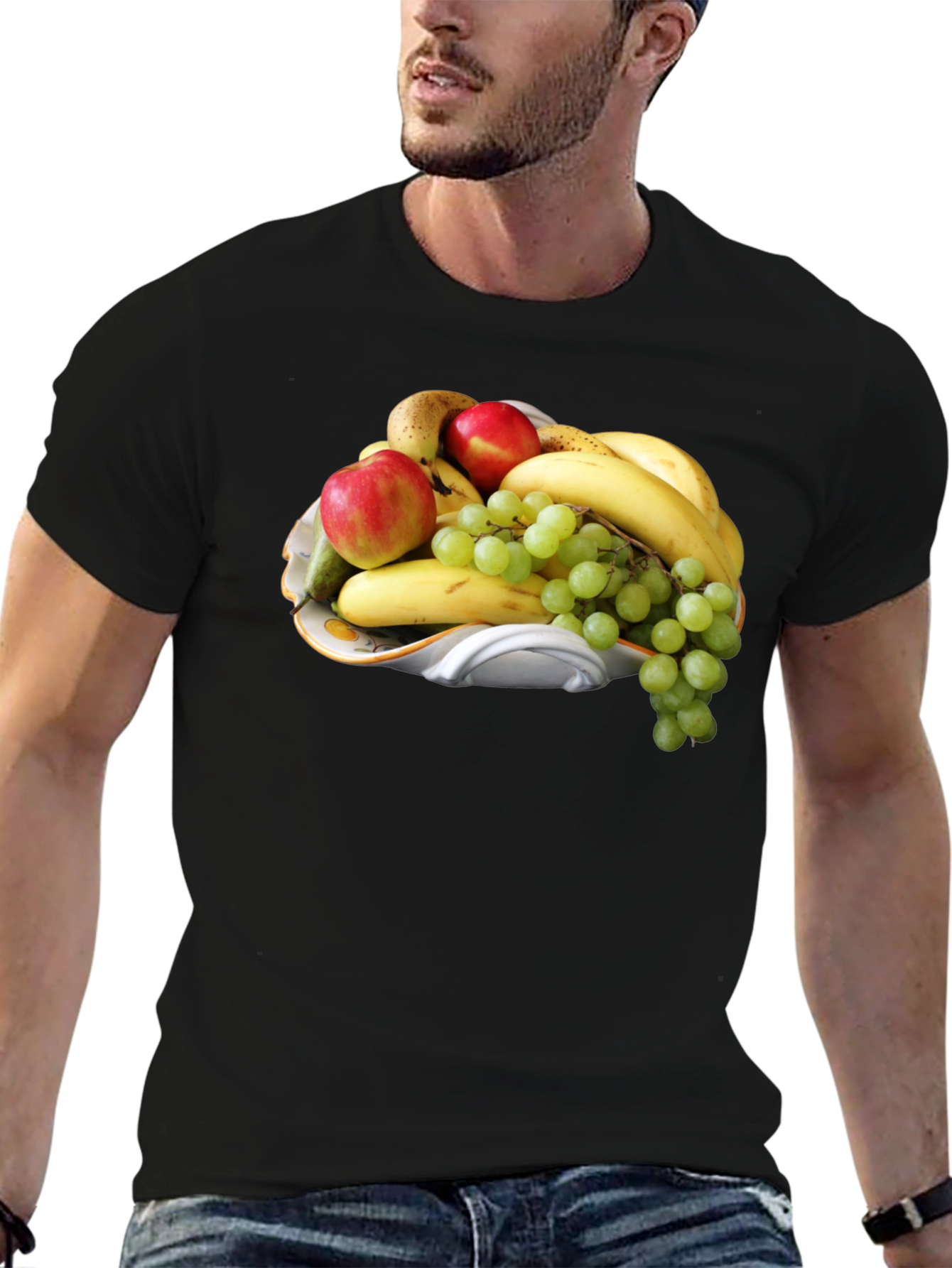 Fruit Bowl Graphic Tee - Unique Food Lovers Apparel