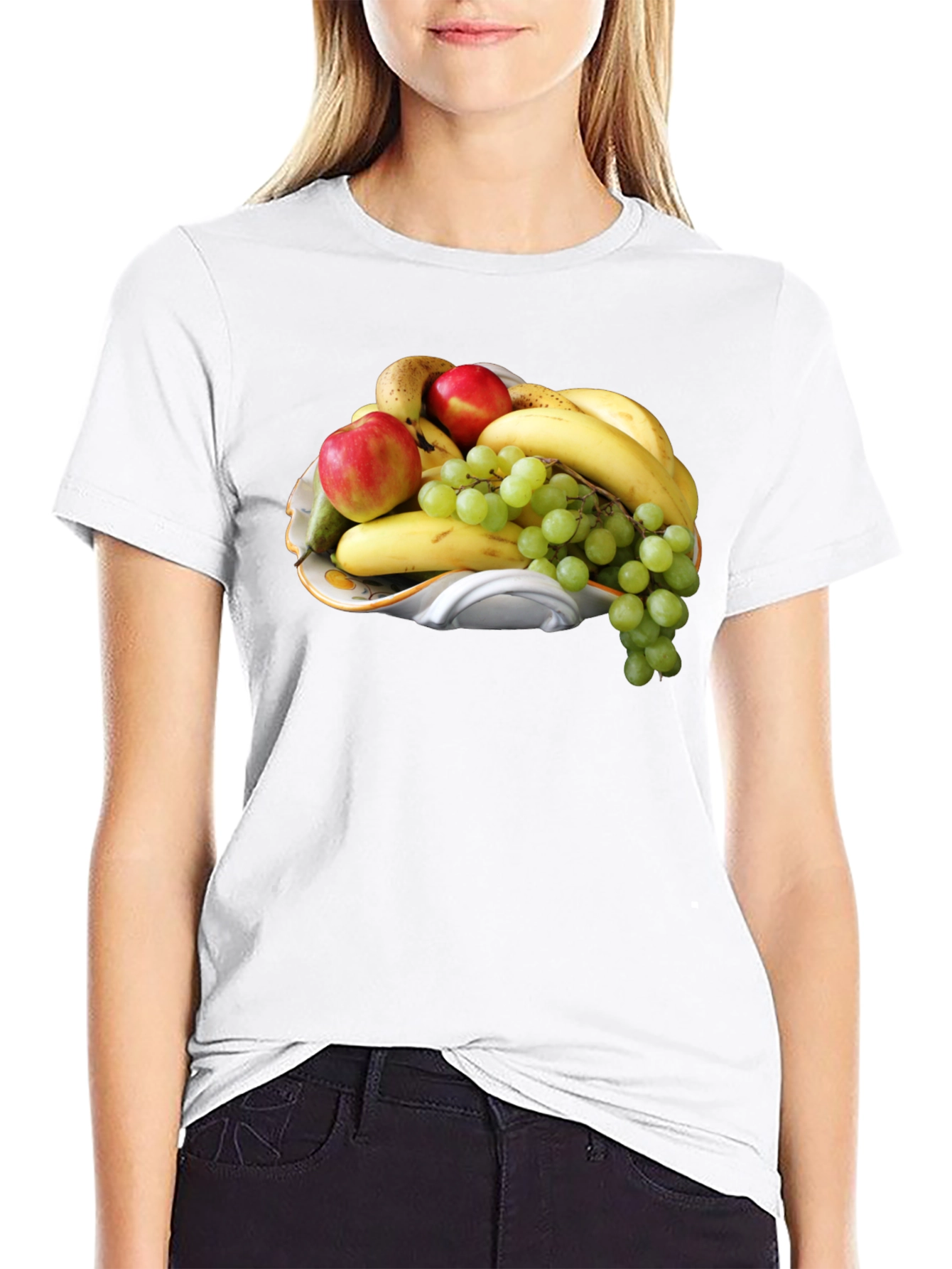 Fruit Bowl Graphic Tee - Unique Food Lovers Apparel