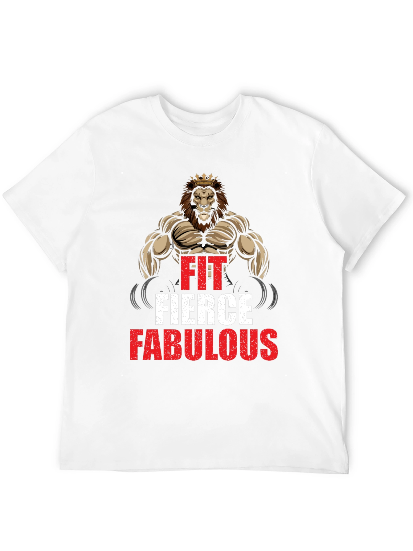 Fit Fierce Fabulous Lion King Gym T-Shirt