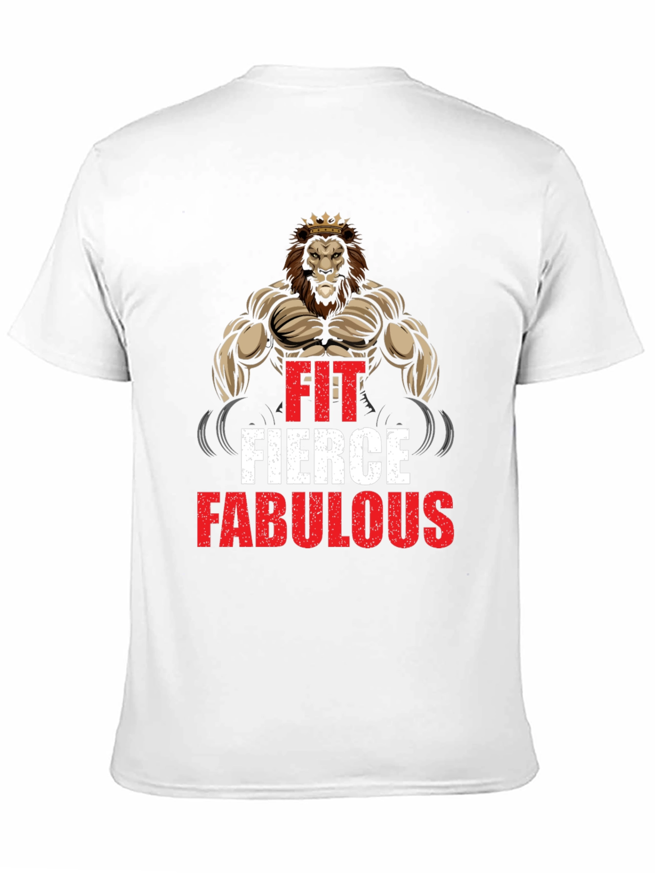 Fit Fierce Fabulous Lion King Gym T-Shirt