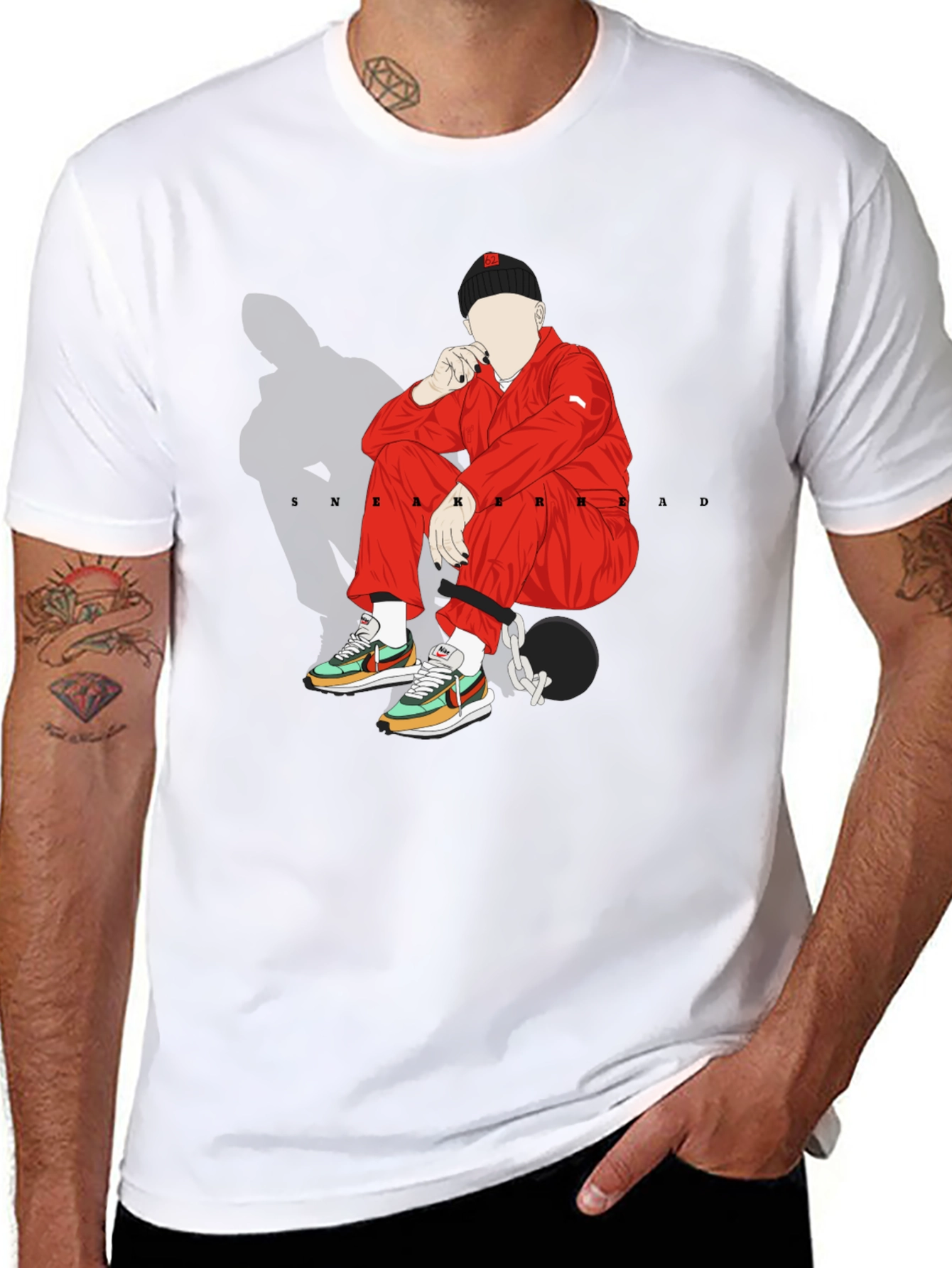 Sneakerhead Graphic Tee - Bold Style