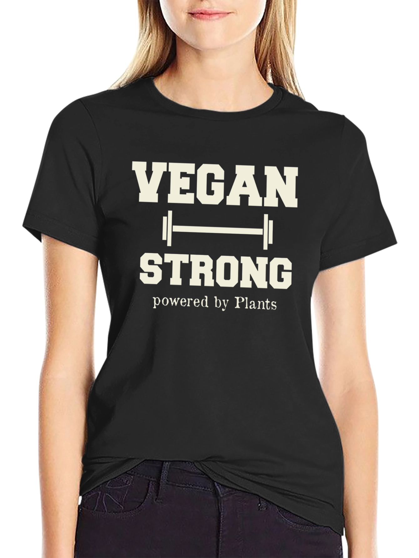 Vegan Strong T-Shirt - Plant Powered Fitness Tee