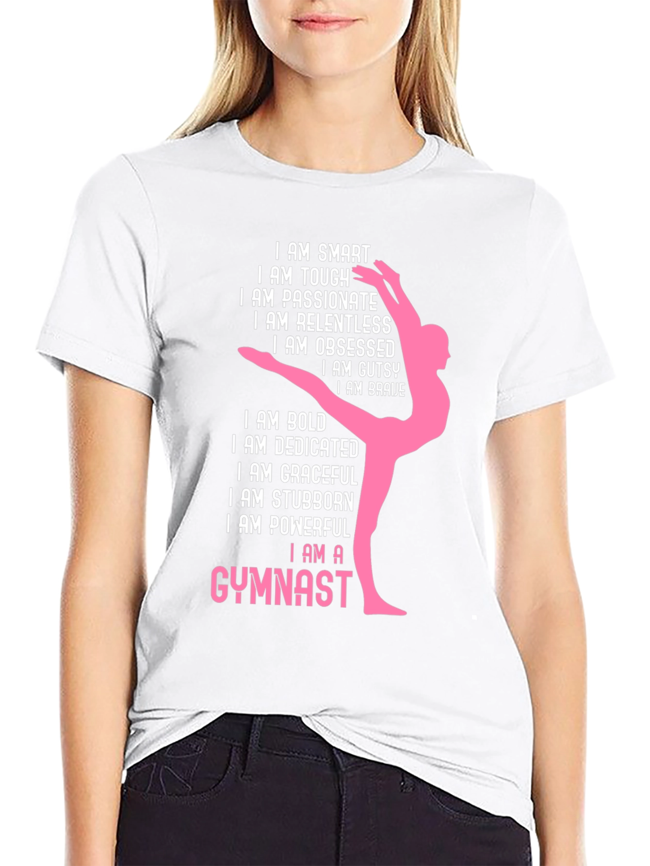 Gymnast T-Shirt - Smart Tough Passionate Gymnast Tee