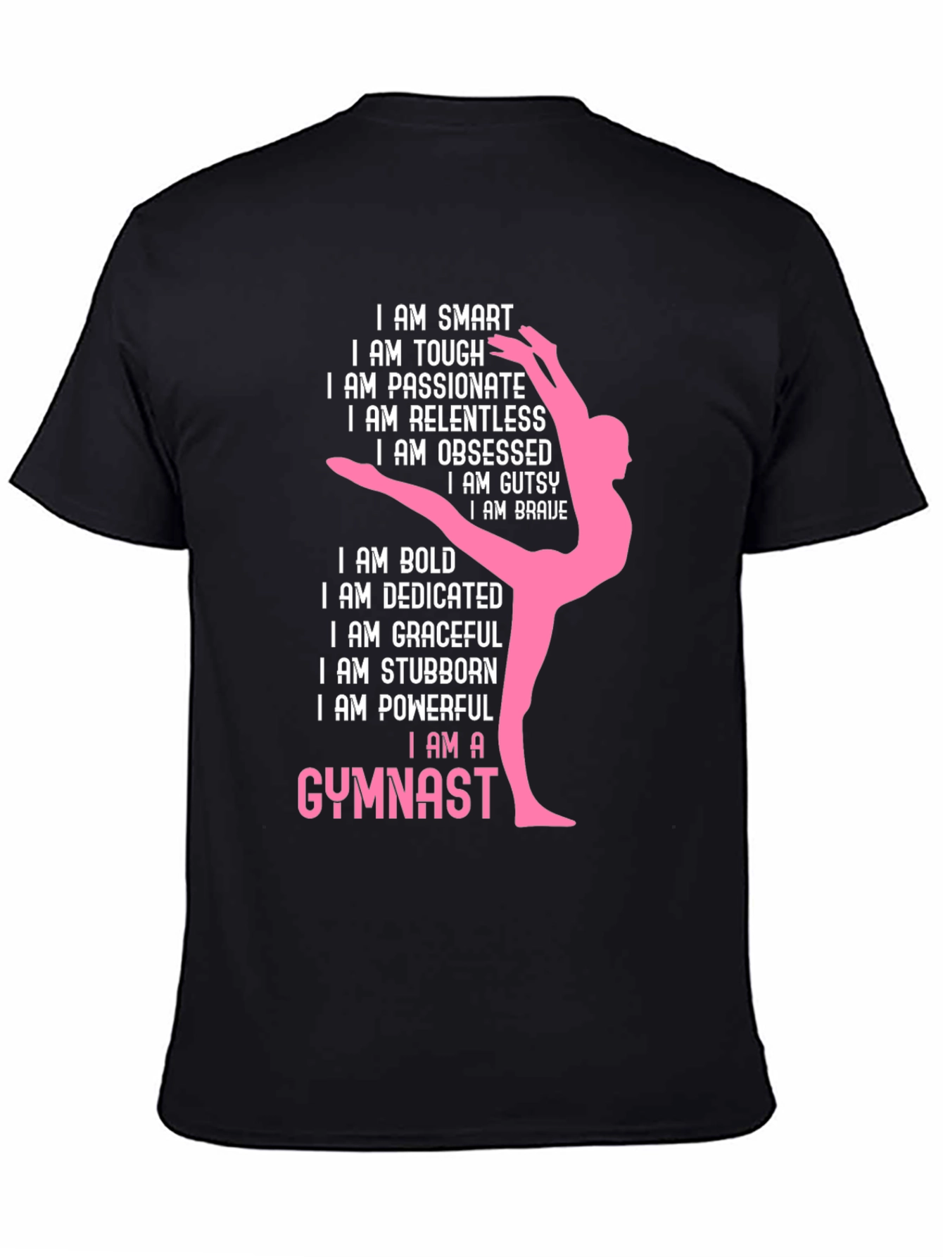 Gymnast T-Shirt - Smart Tough Passionate Gymnast Tee