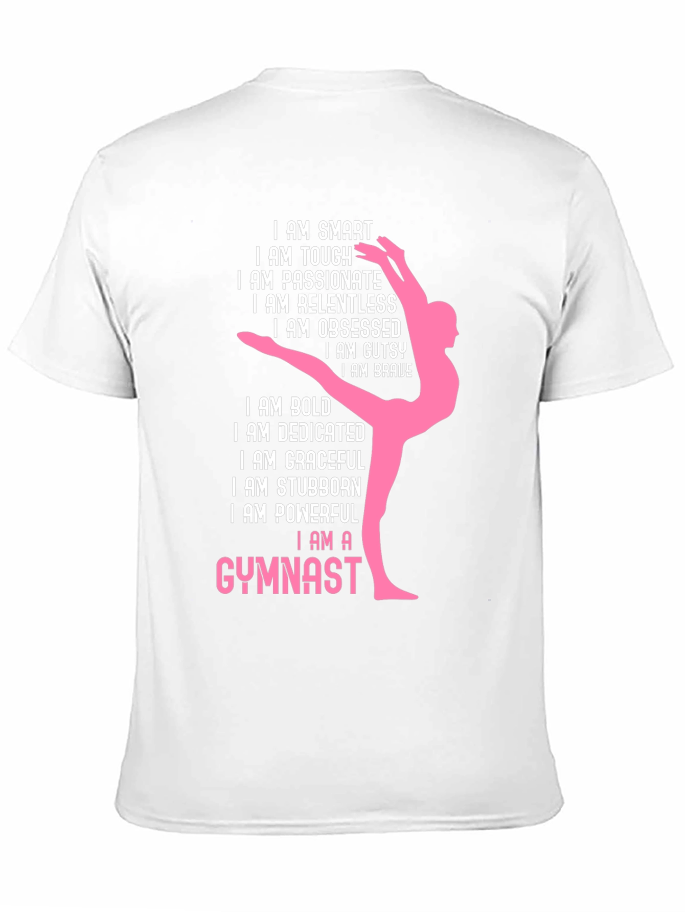 Gymnast T-Shirt - Smart Tough Passionate Gymnast Tee