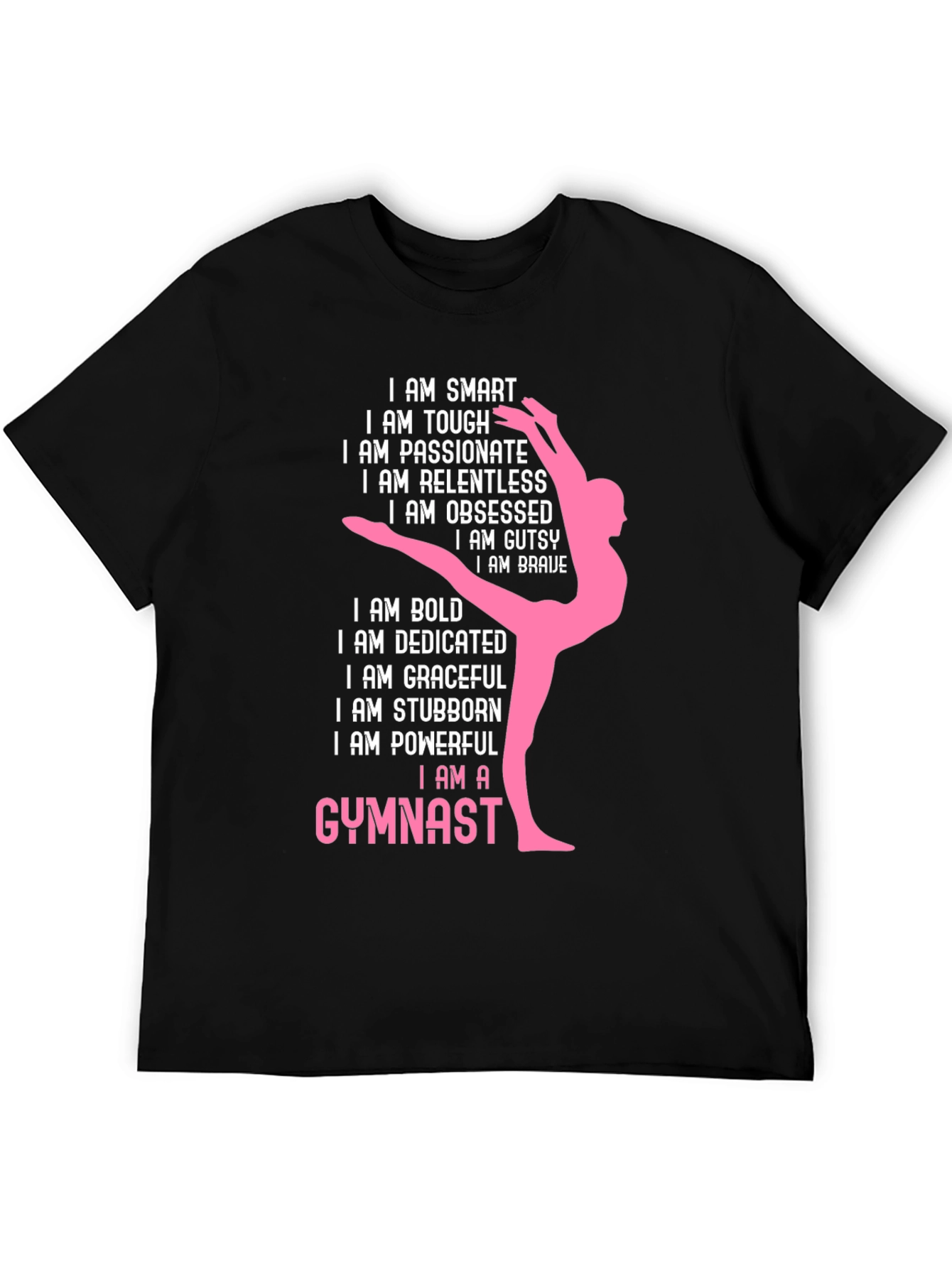Gymnast T-Shirt - Smart Tough Passionate Gymnast Tee