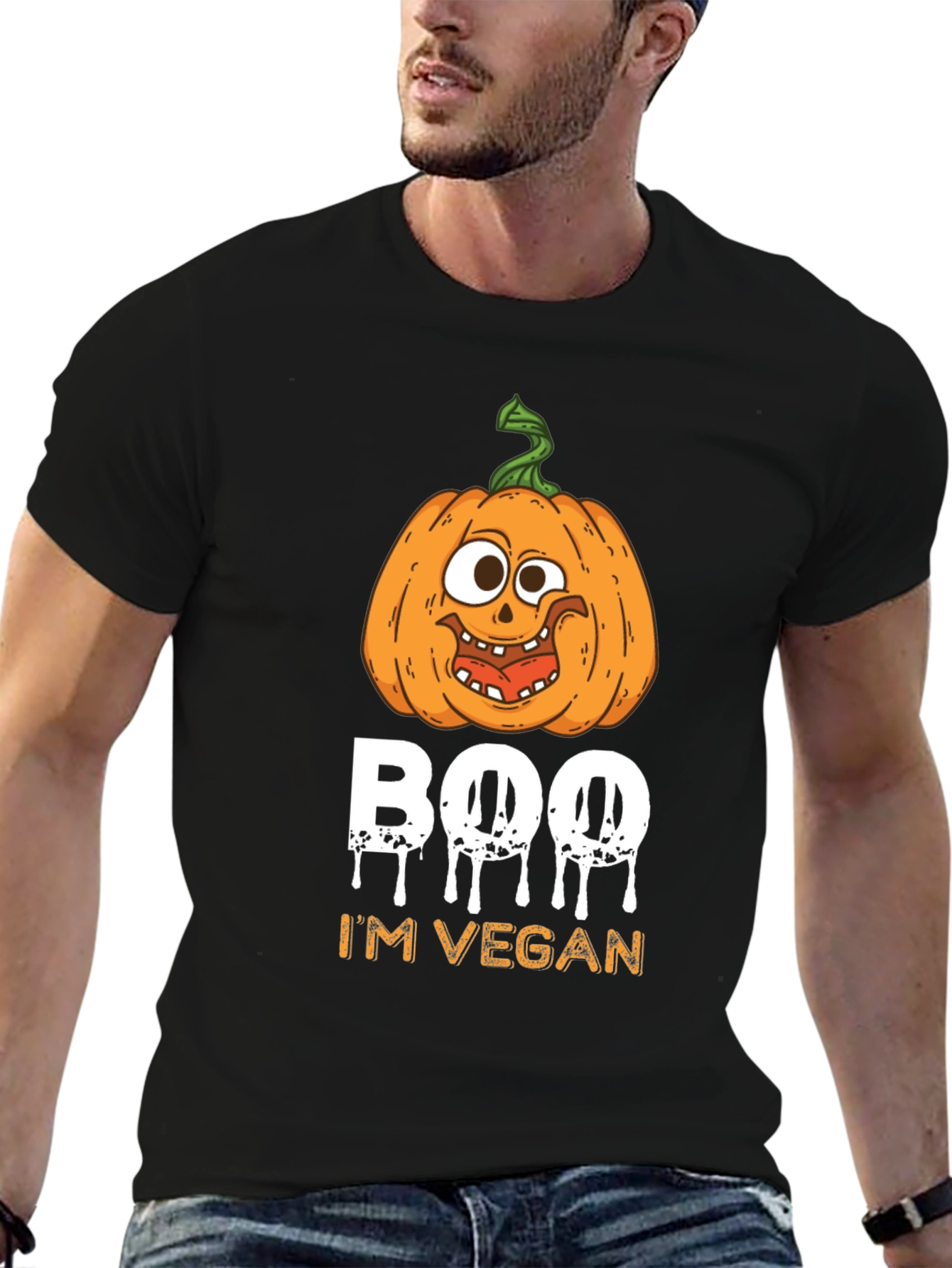 Boo Im Vegan Halloween T-Shirt