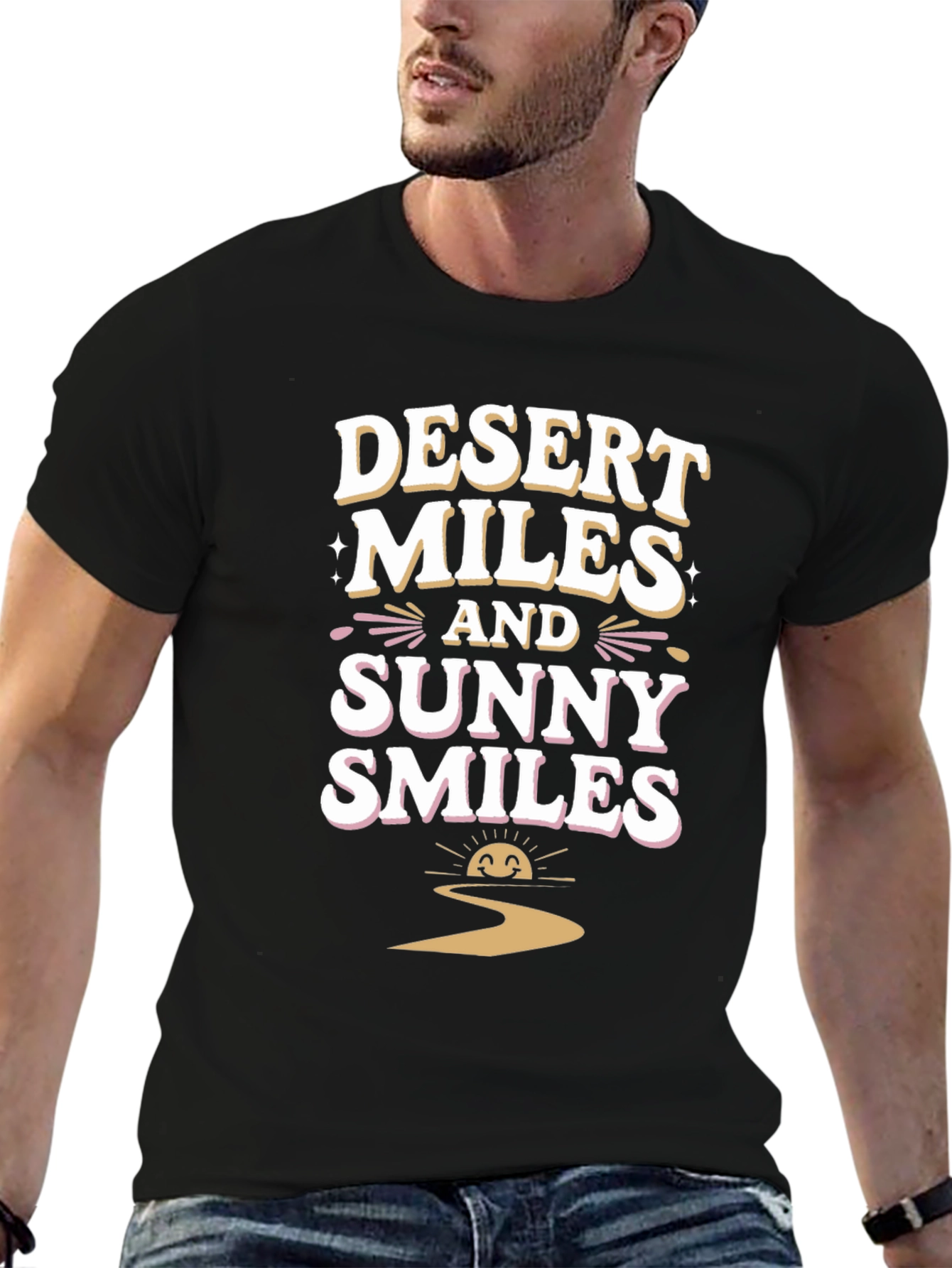 Desert Miles and Sunny Smiles Graphic Tee