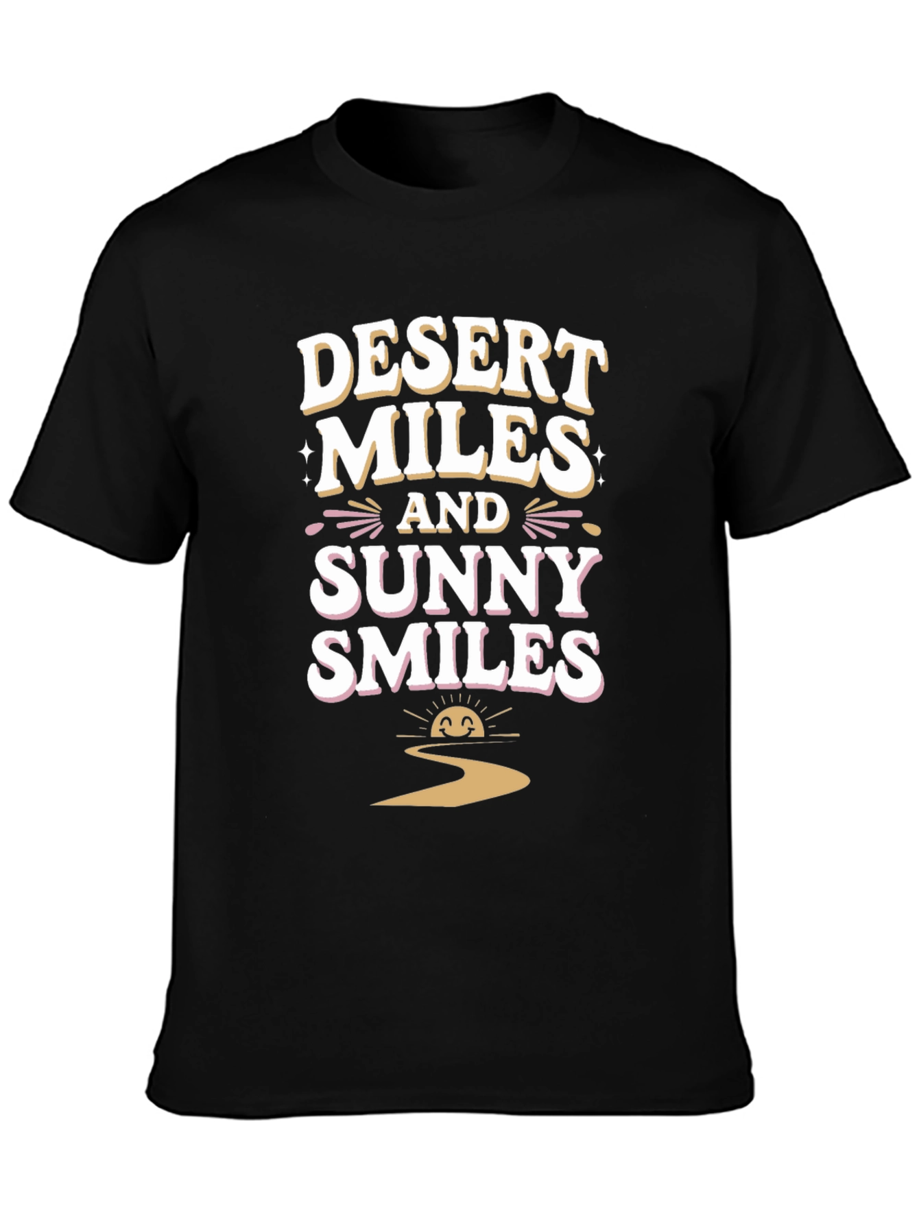 Desert Miles and Sunny Smiles Graphic Tee