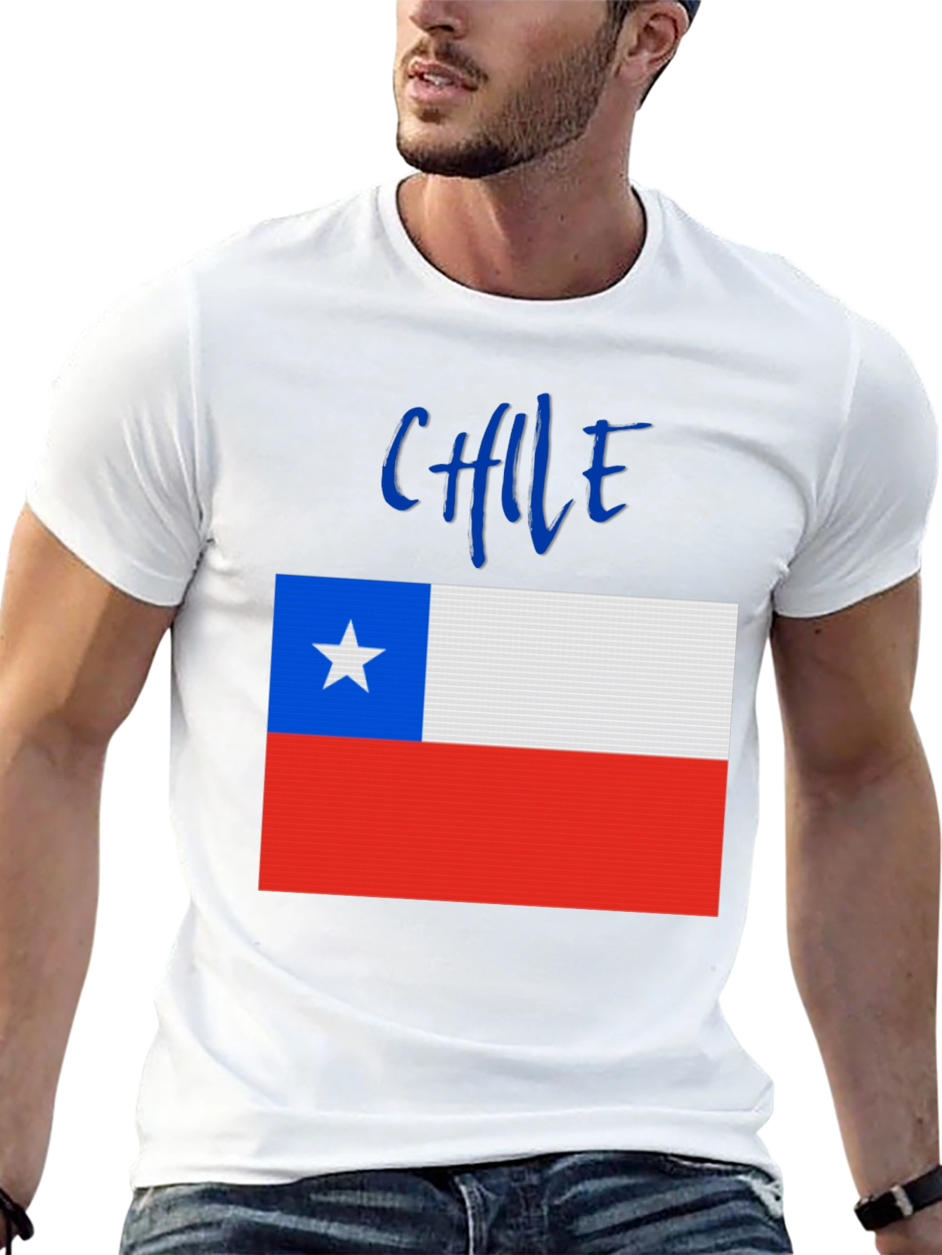 Chile Flag Graphic Tee - National Pride T-Shirt