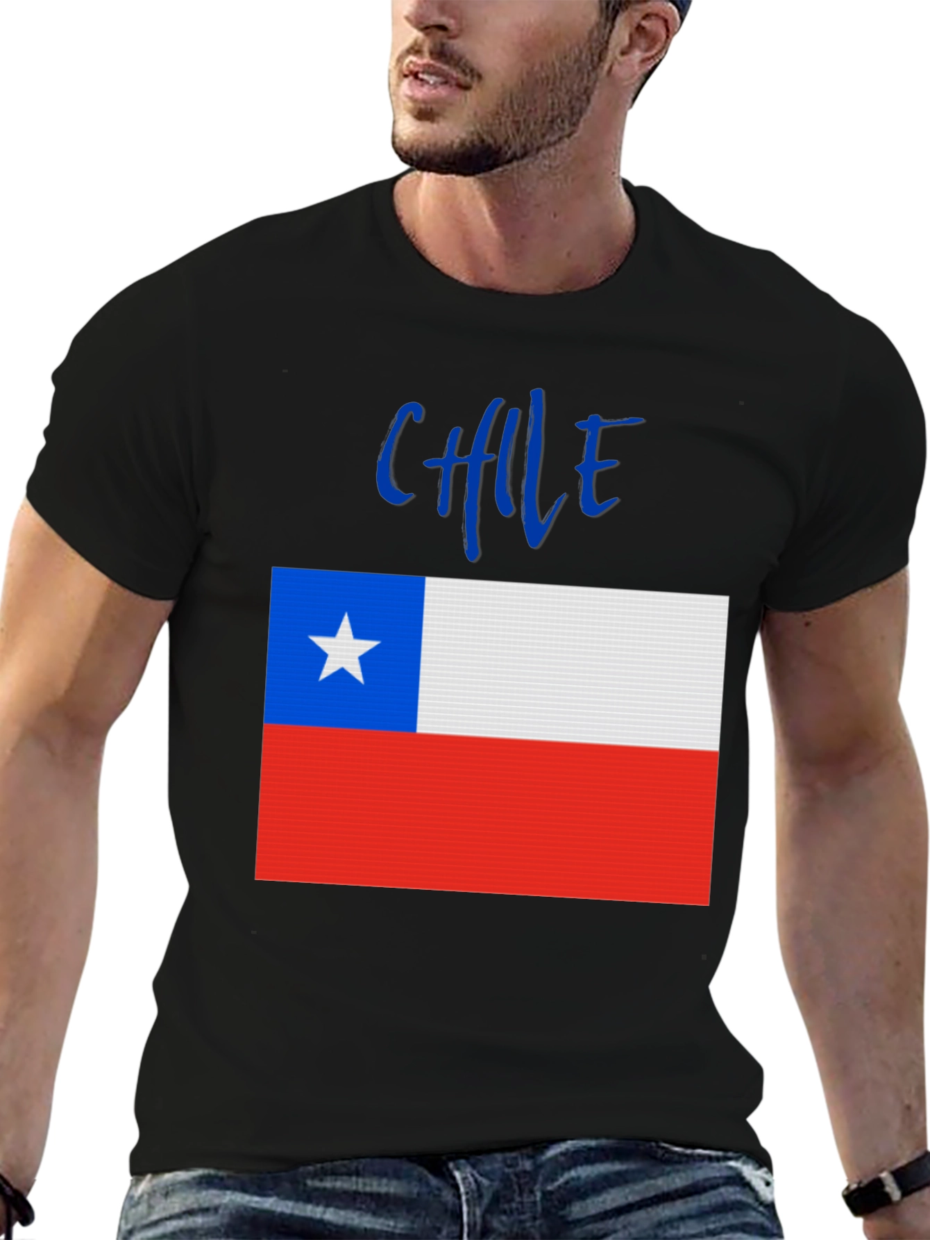 Chile Flag Graphic Tee - National Pride T-Shirt