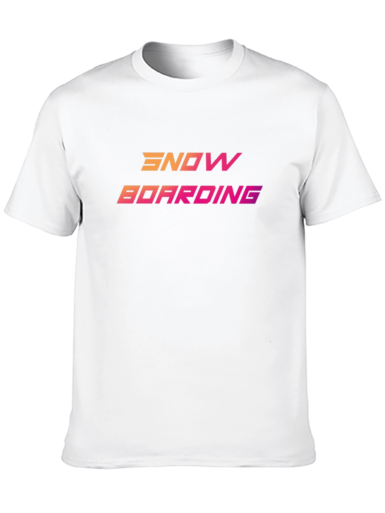 Retro Snowboarding Graphic Tee - Black