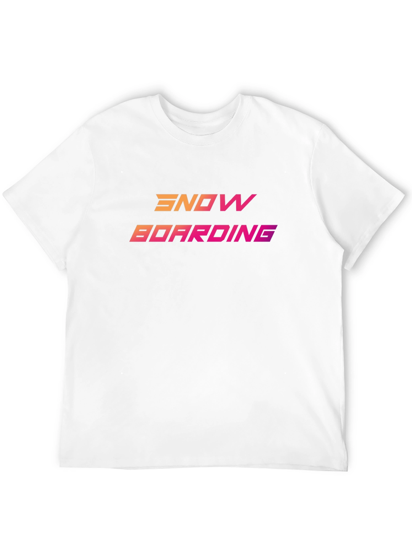 Retro Snowboarding Graphic Tee - Black