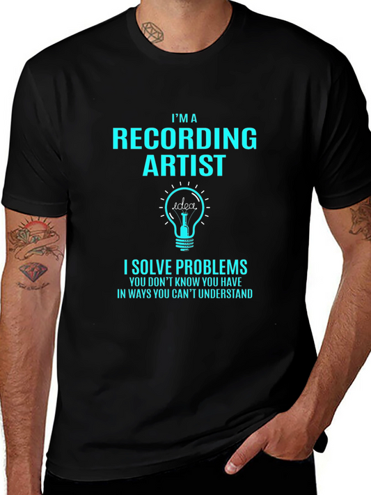 Recording Artist Problem Solver T-Shirt