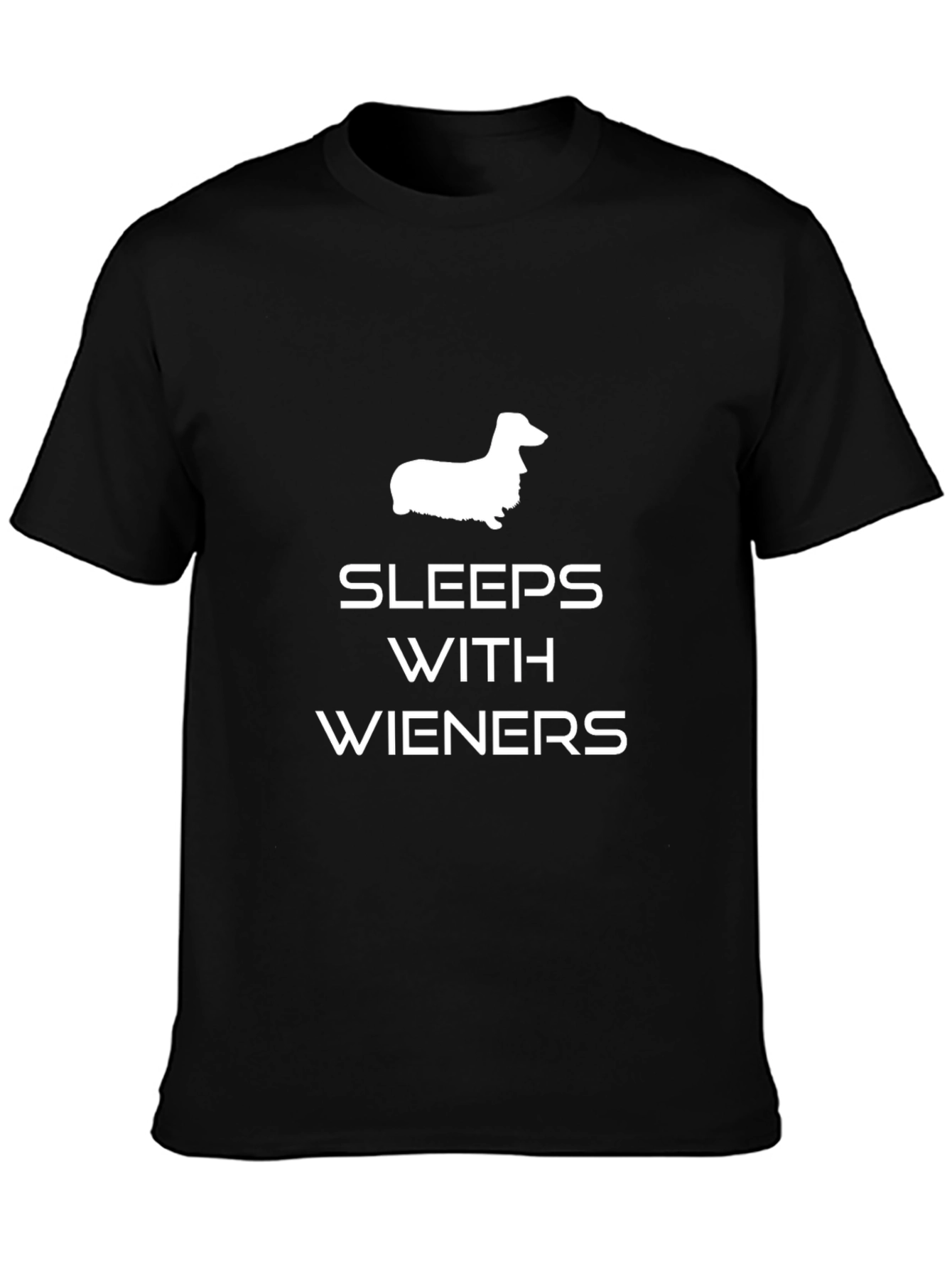 Sleeps with Wieners Dachshund T-Shirt