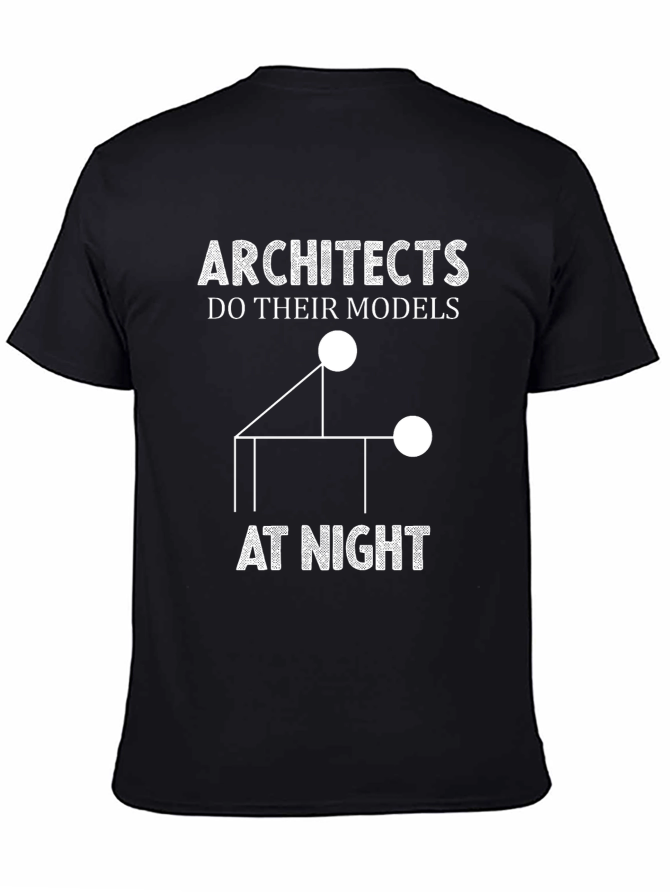 Architects Do Their Models At Night Graphic Tee