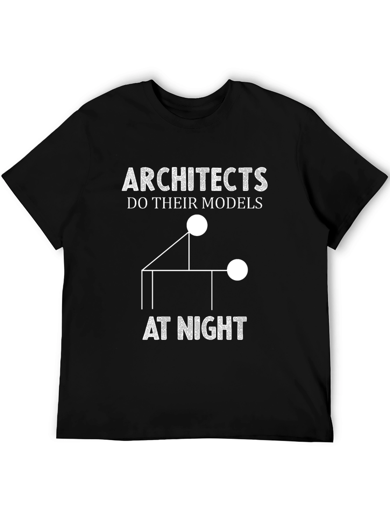 Architects Do Their Models At Night Graphic Tee