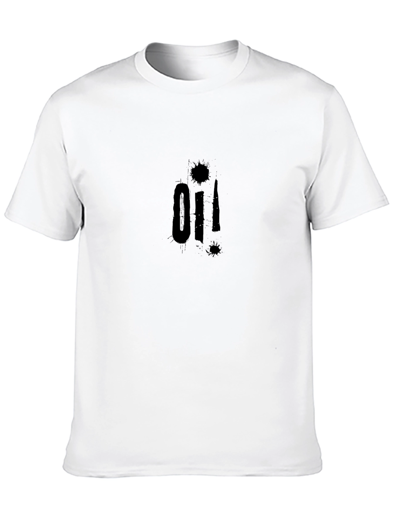 Graphic Black T-Shirt - 01! Design Casual Wear