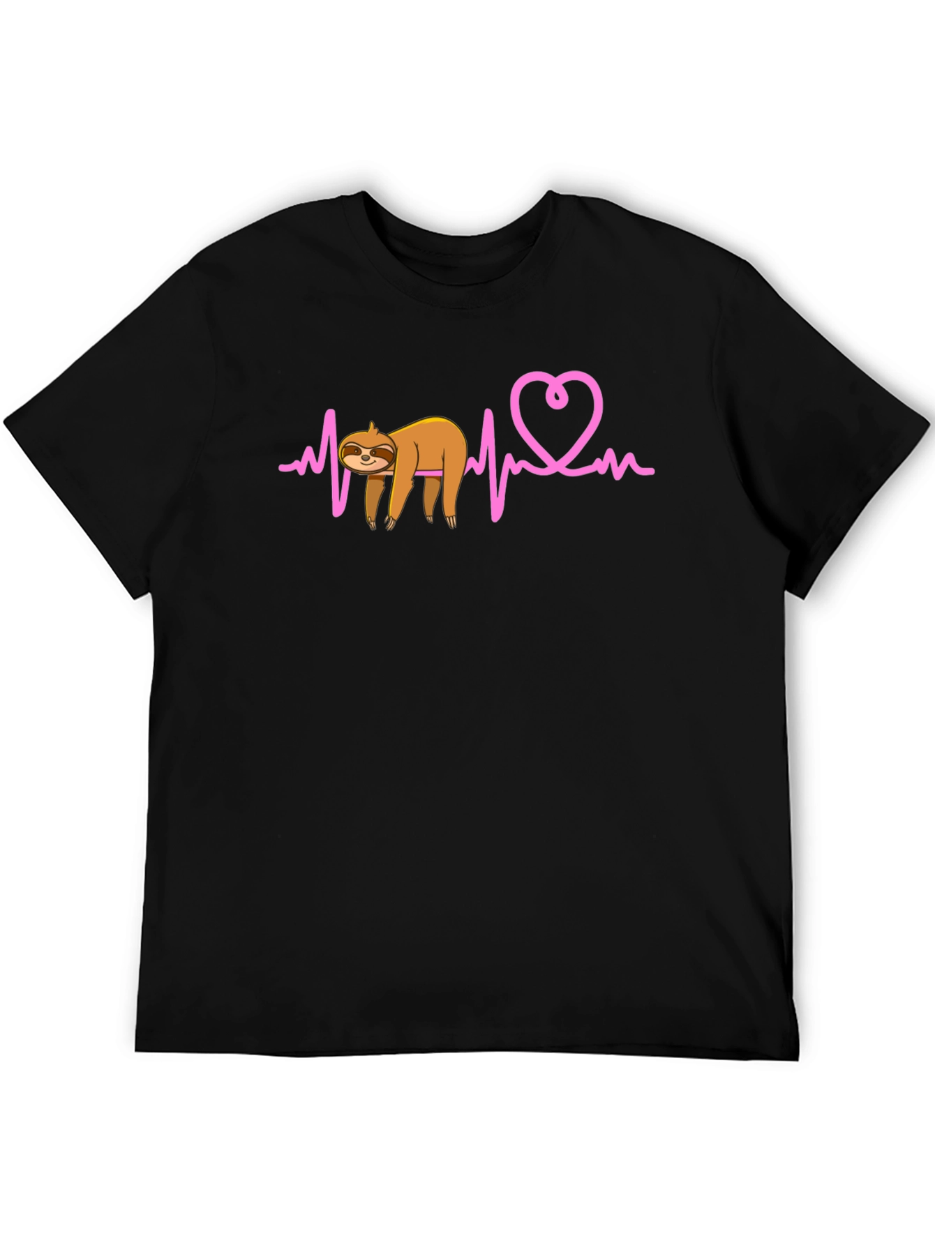 Sloth Heartbeat T-Shirt - Cute & Unique Design!