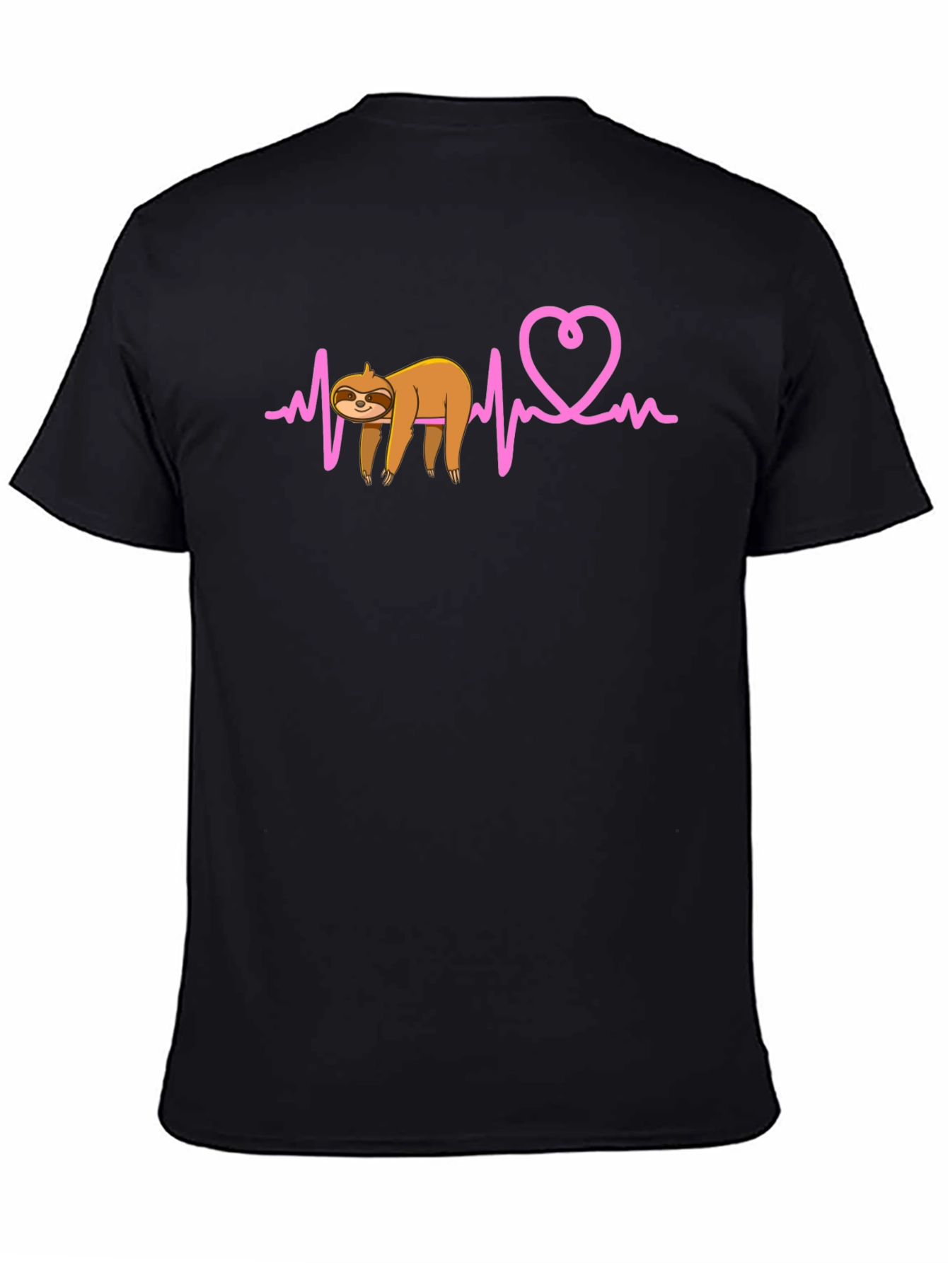 Sloth Heartbeat T-Shirt - Cute & Unique Design!