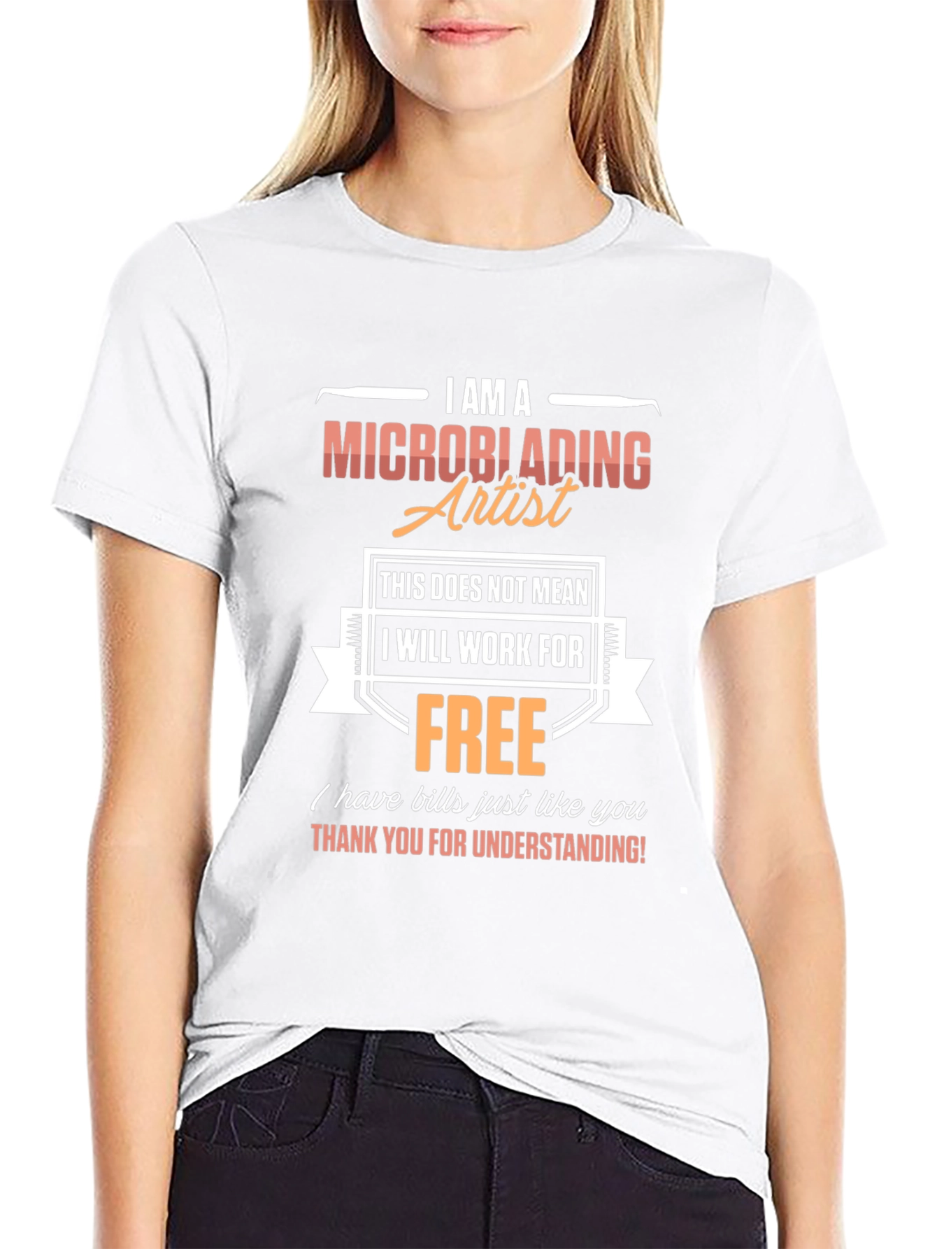 Microblading Artist T-Shirt - Funny Job Pride Tee
