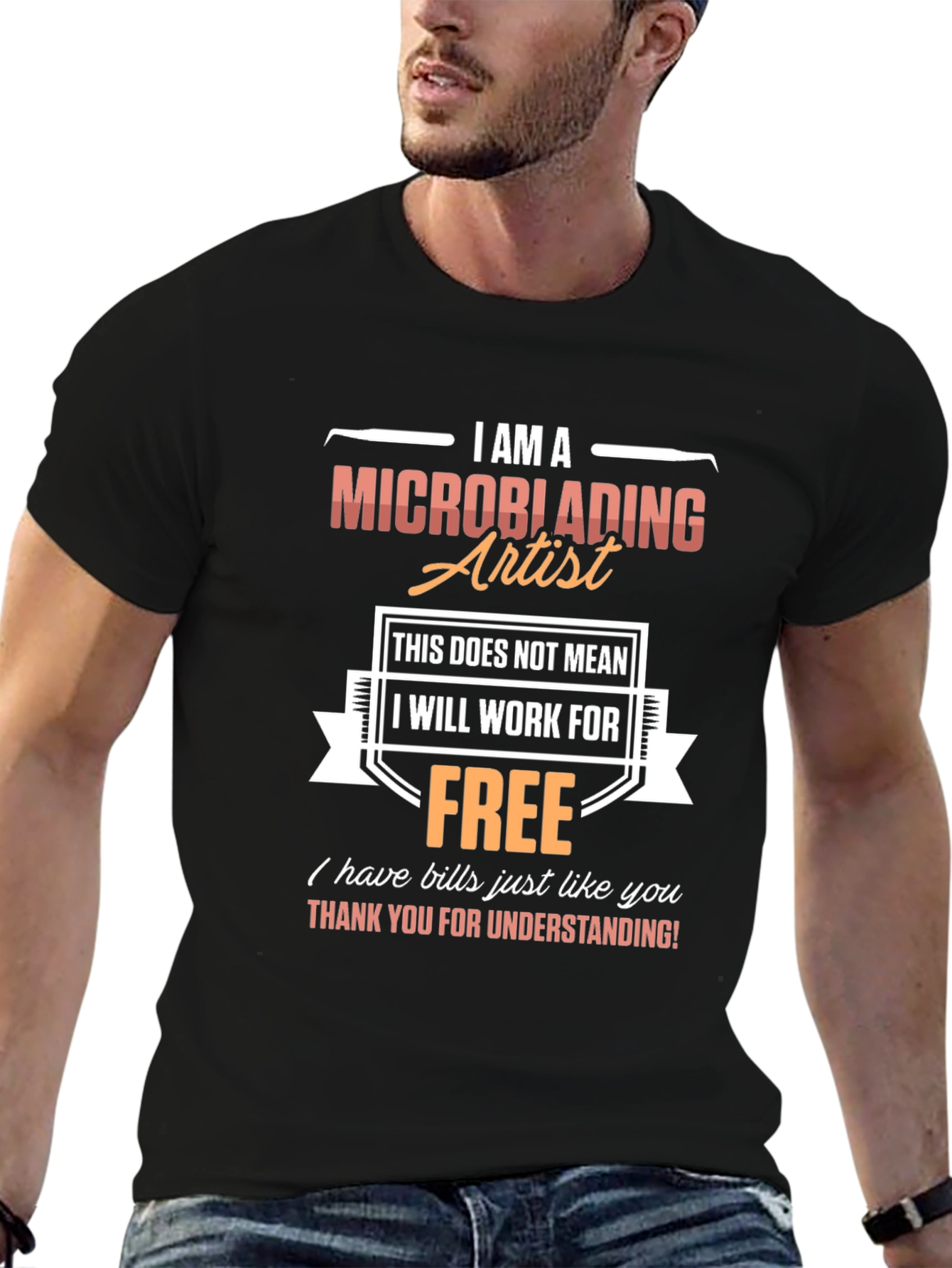 Microblading Artist T-Shirt - Funny Job Pride Tee
