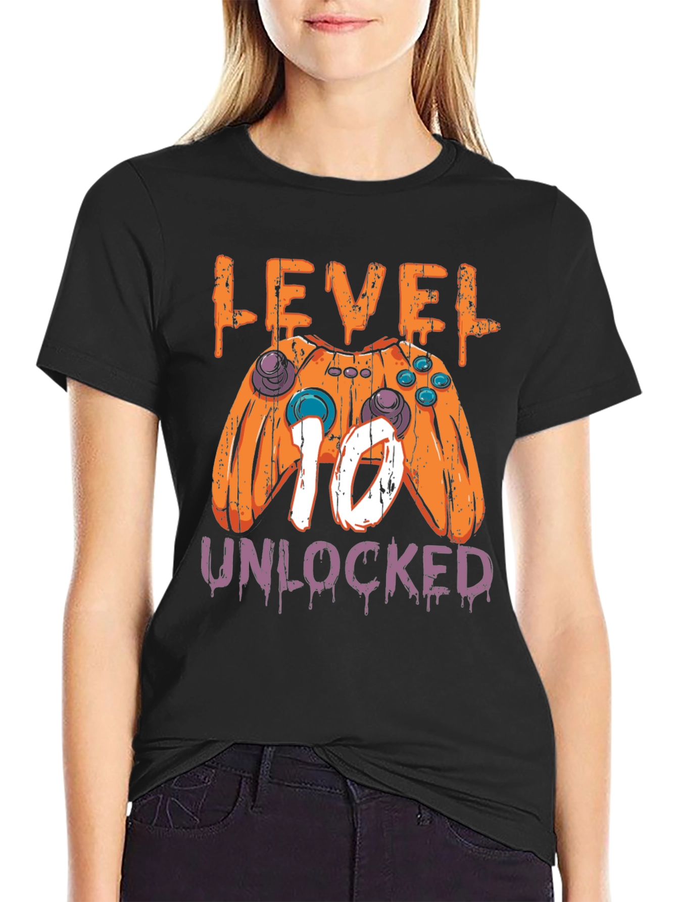 Level 10 Unlocked Gamer T-Shirt