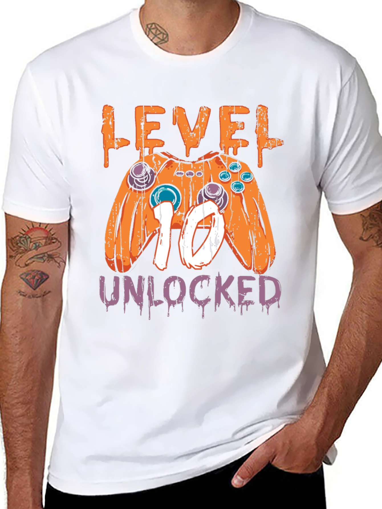 Level 10 Unlocked Gamer T-Shirt