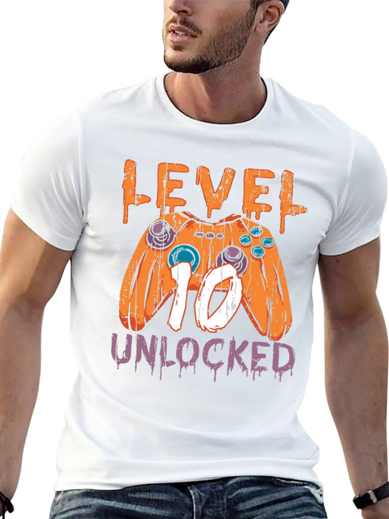 Level 10 Unlocked Gamer T-Shirt