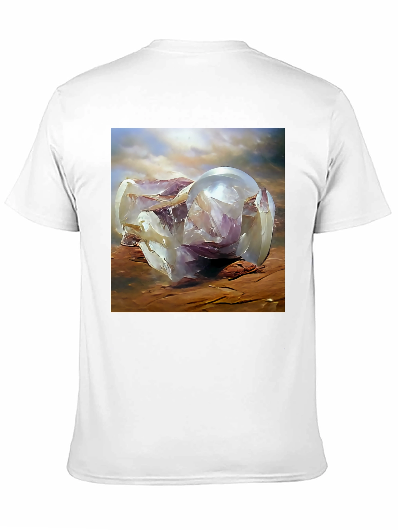 Abstract Sphere Graphic Tee - Modern Art T-Shirt