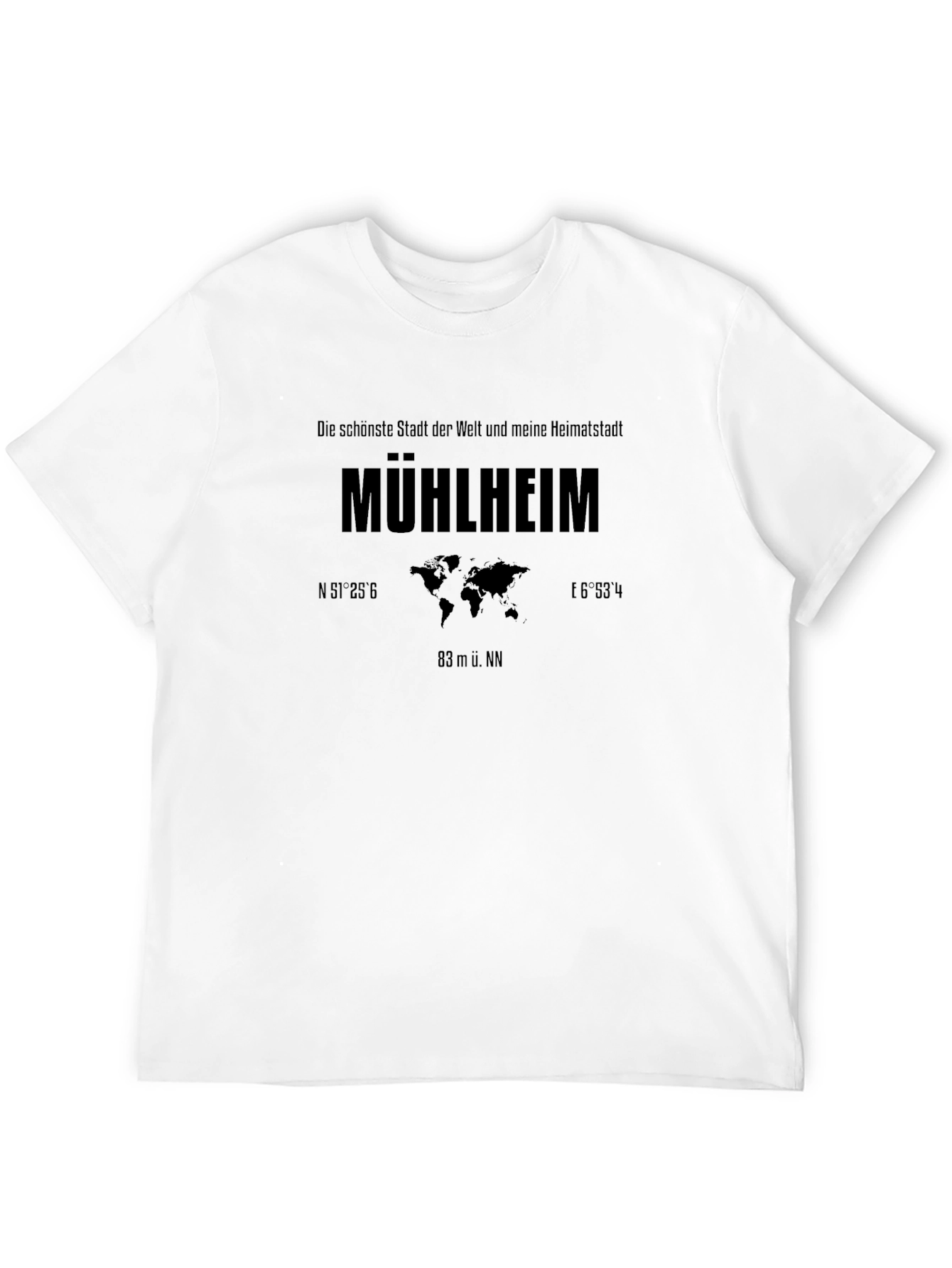 Mülheim Heimatstadt Mens Graphic T-Shirt