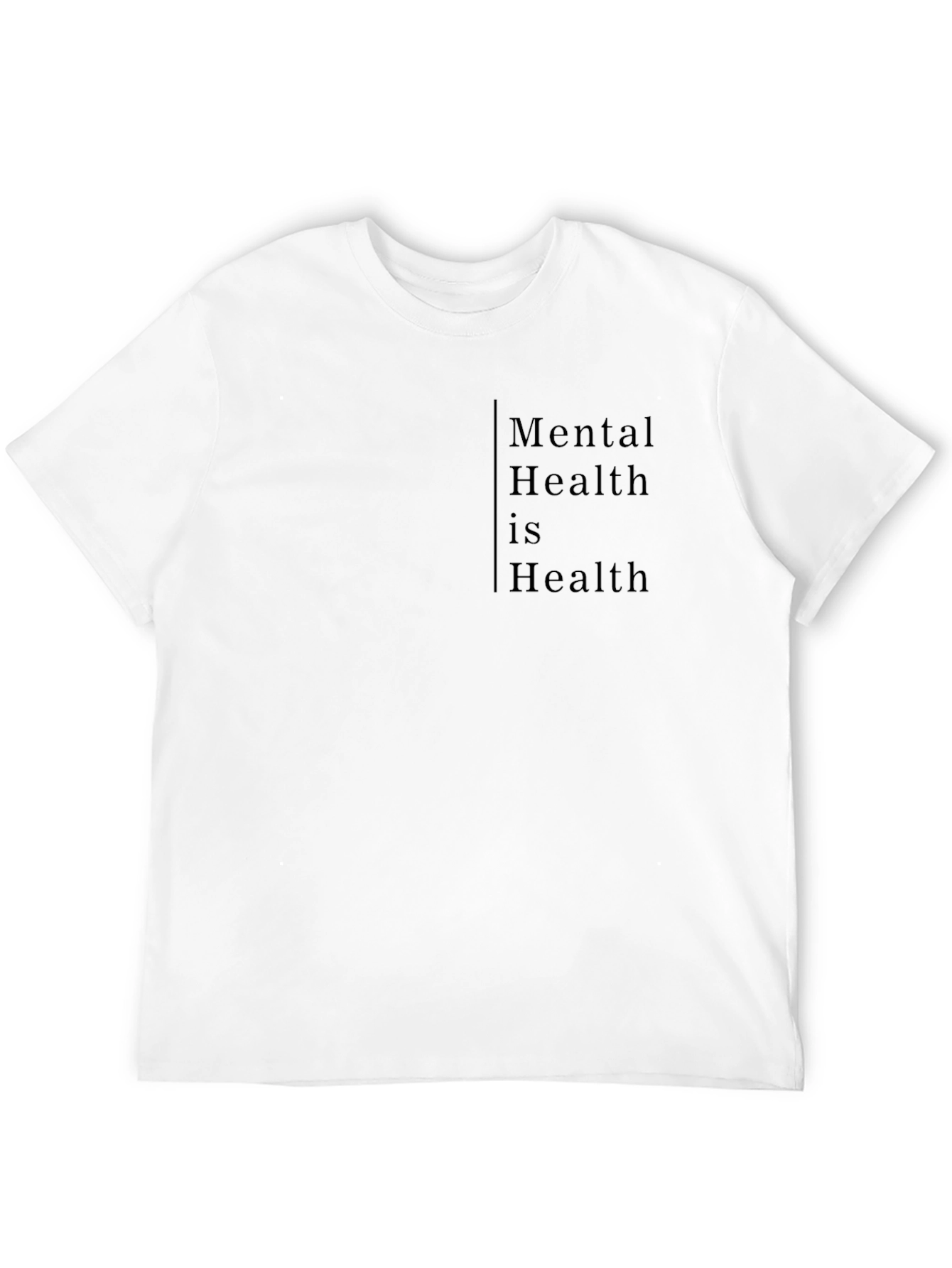 Mental Health Awareness Black T-Shirt