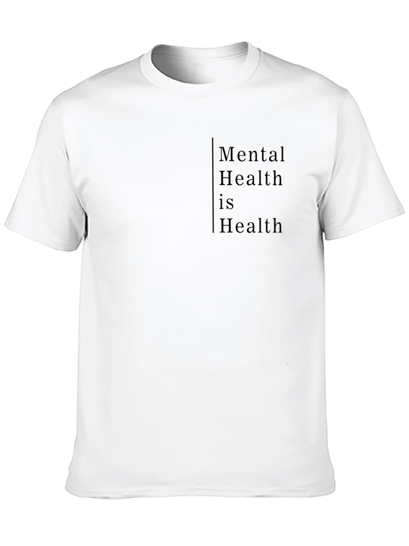 Mental Health Awareness Black T-Shirt
