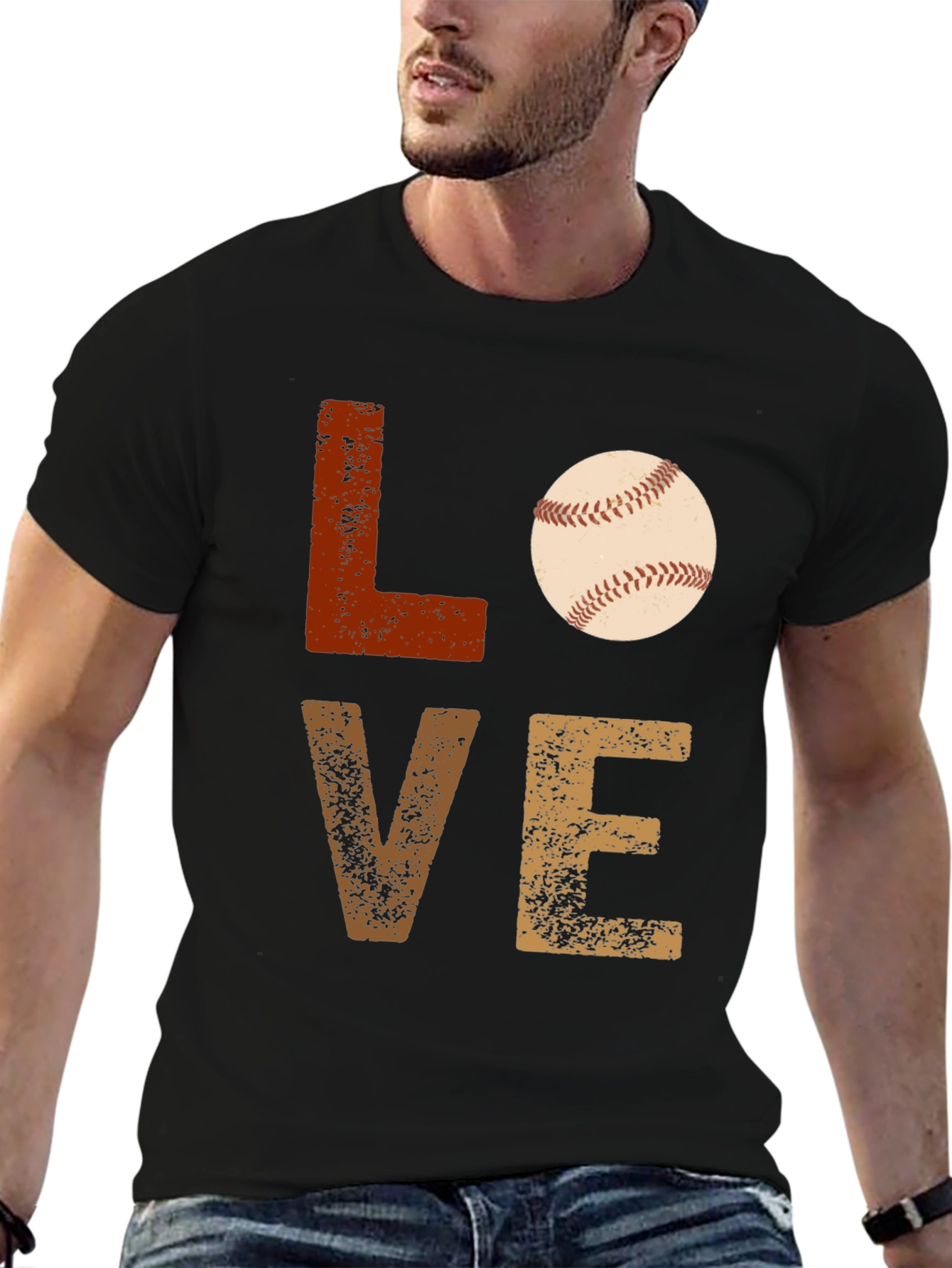 Baseball Love Graphic Tee - Sporty Casual Style