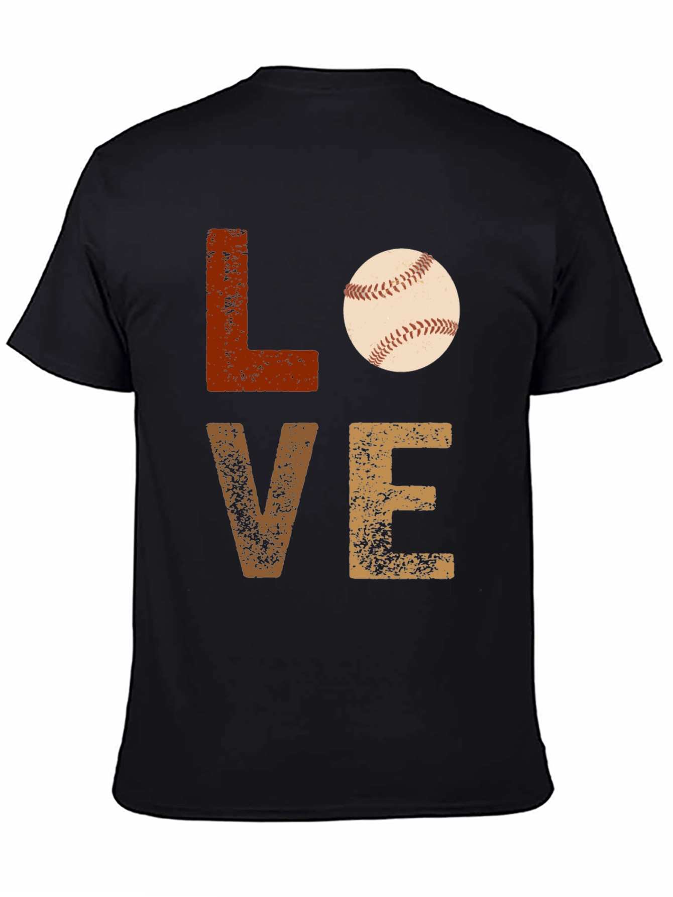 Baseball Love Graphic Tee - Sporty Casual Style