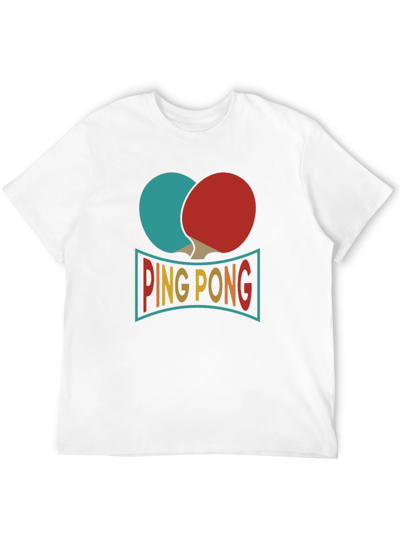 Ping Pong T-Shirt - Retro Style