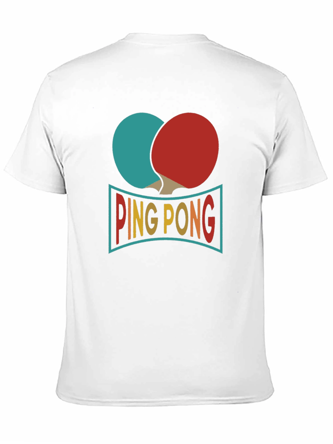 Ping Pong T-Shirt - Retro Style