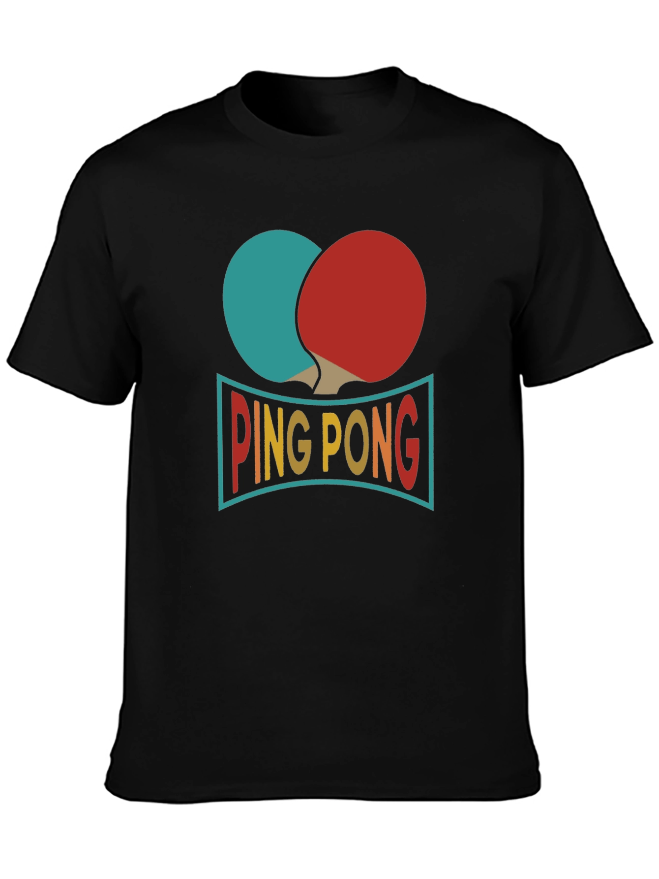 Ping Pong T-Shirt - Retro Style