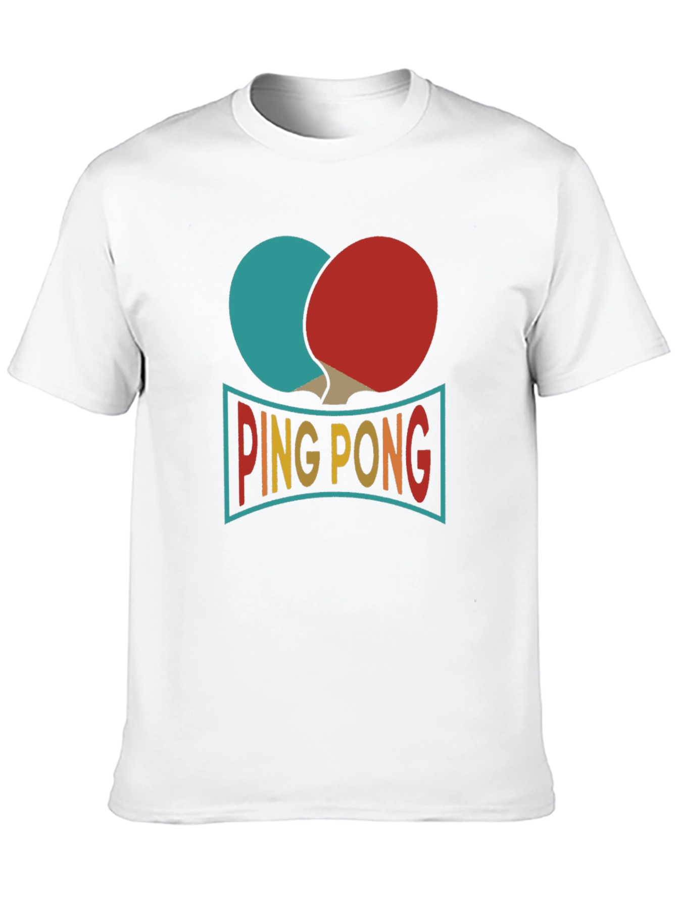Ping Pong T-Shirt - Retro Style