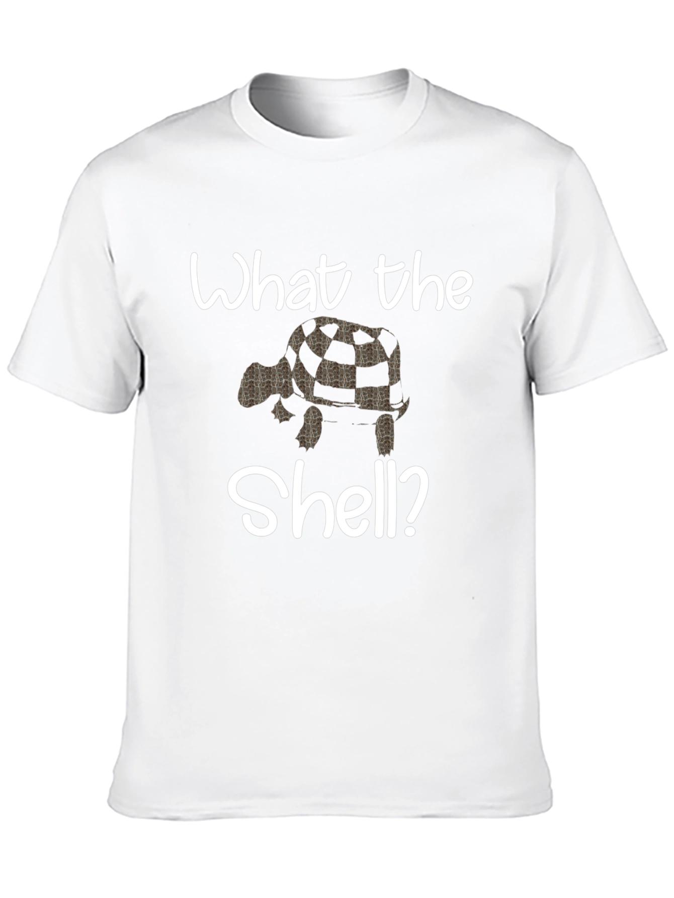 What the Shell? Turtle Graphic Tee - Black