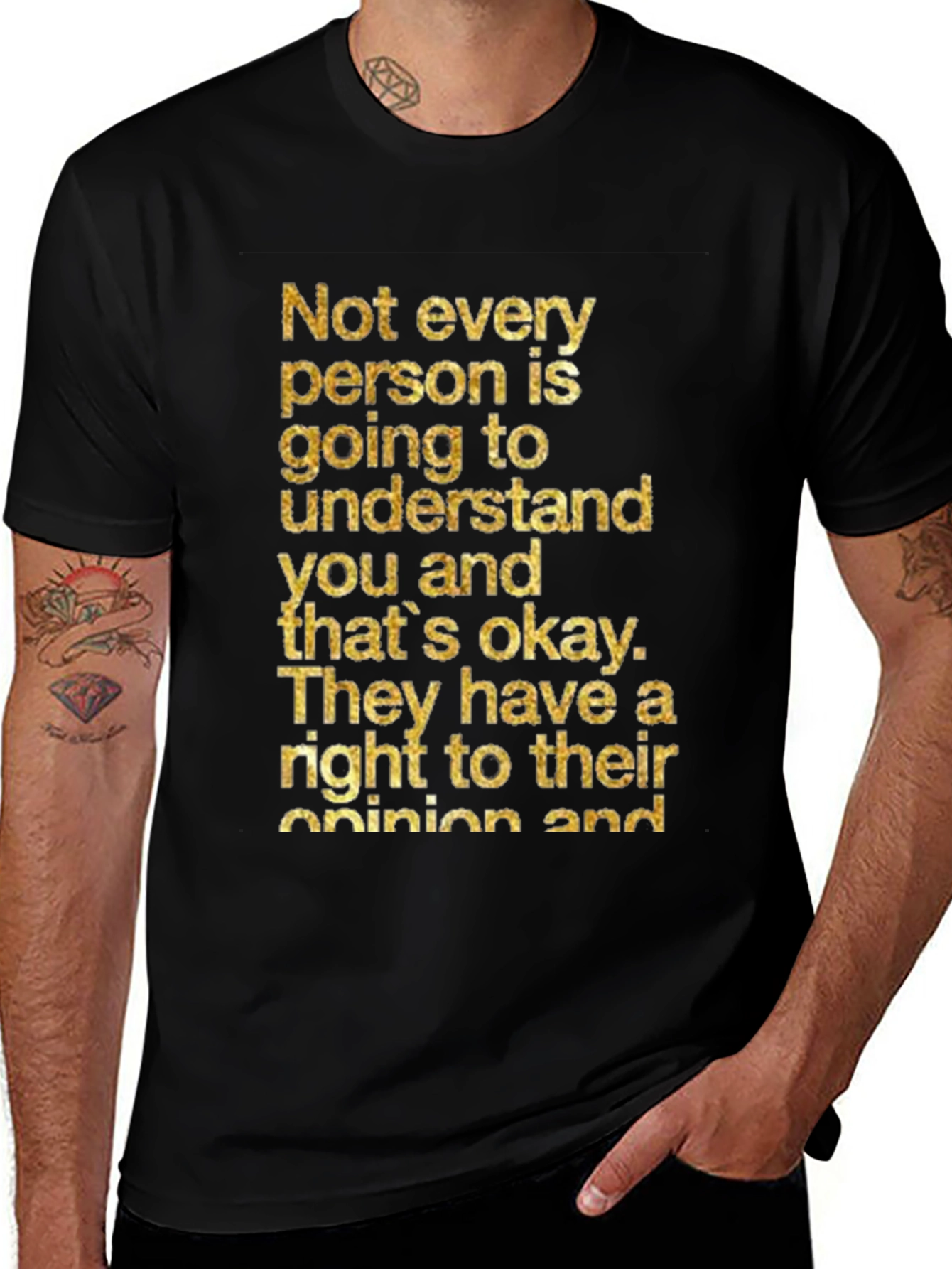 Inspirational Quote Graphic Tee