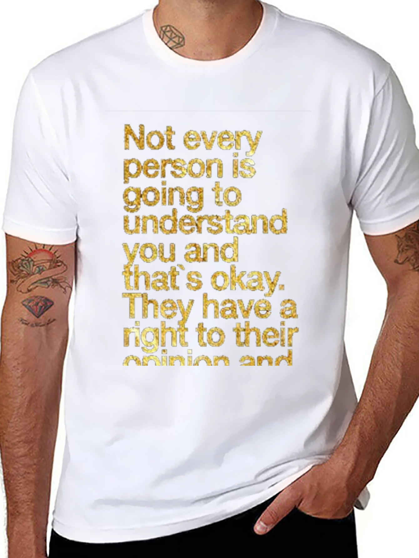 Inspirational Quote Graphic Tee