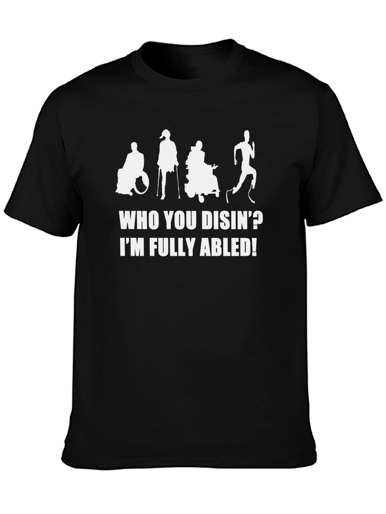Fully Abled T-Shirt: Disability Awareness Tee