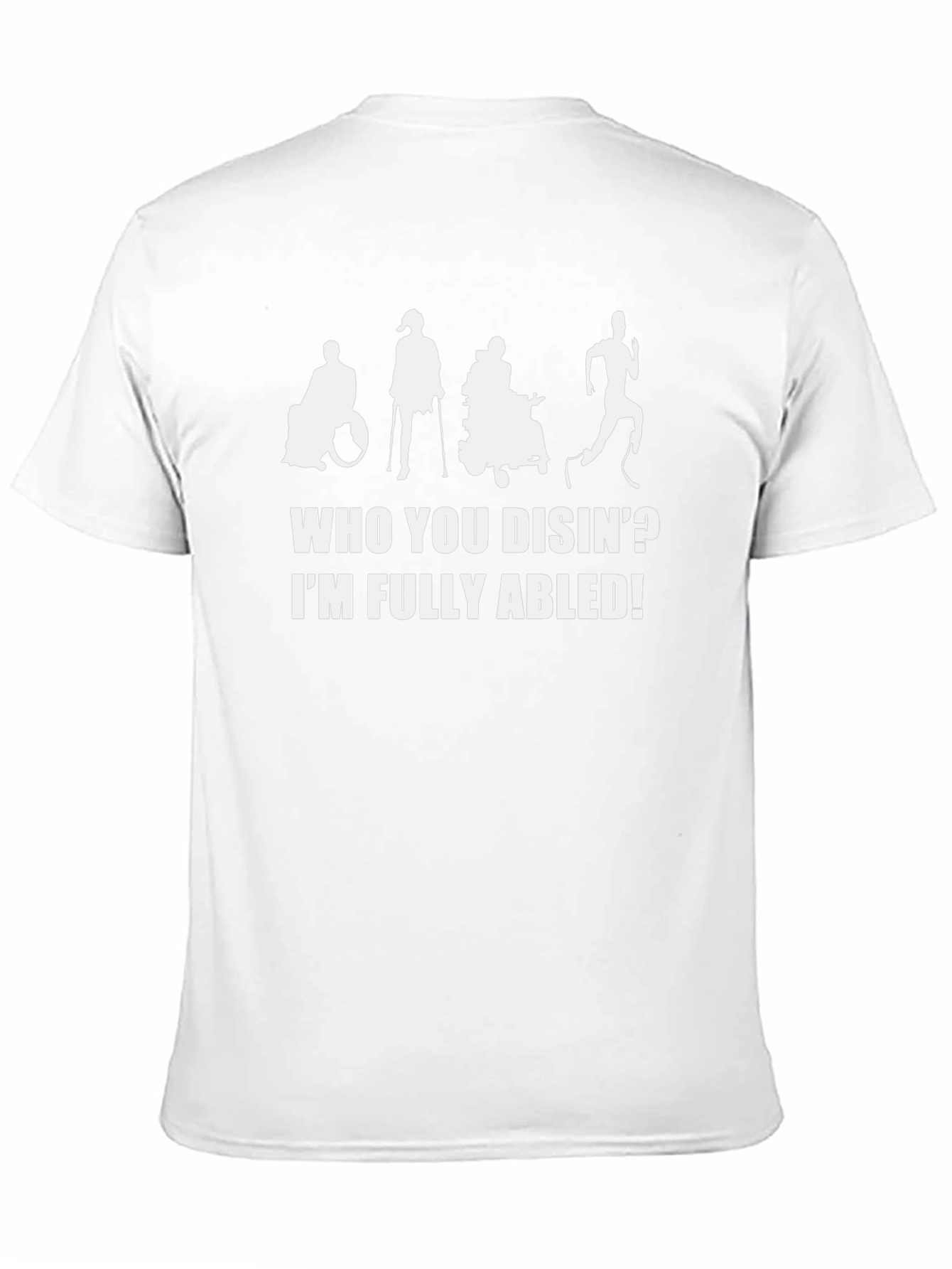 Fully Abled T-Shirt: Disability Awareness Tee
