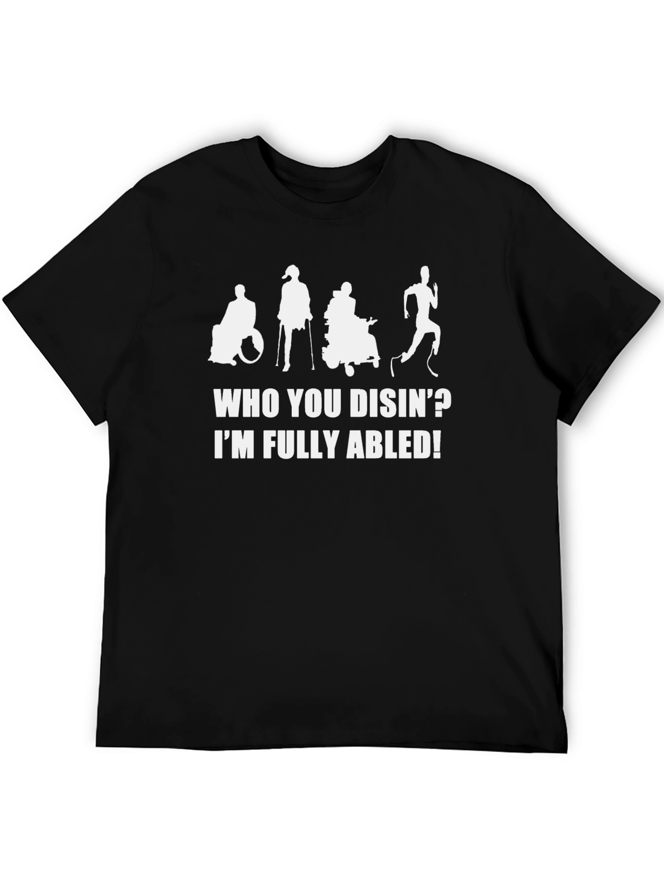 Fully Abled T-Shirt: Disability Awareness Tee