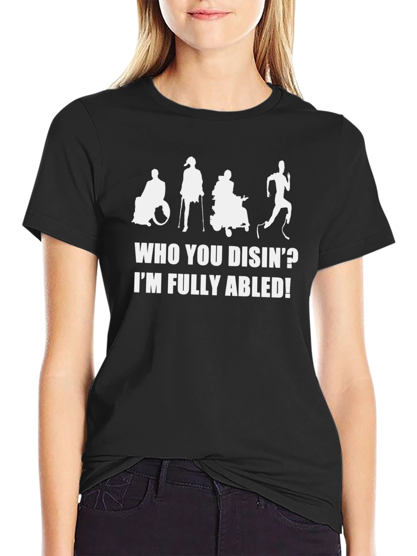 Fully Abled T-Shirt: Disability Awareness Tee