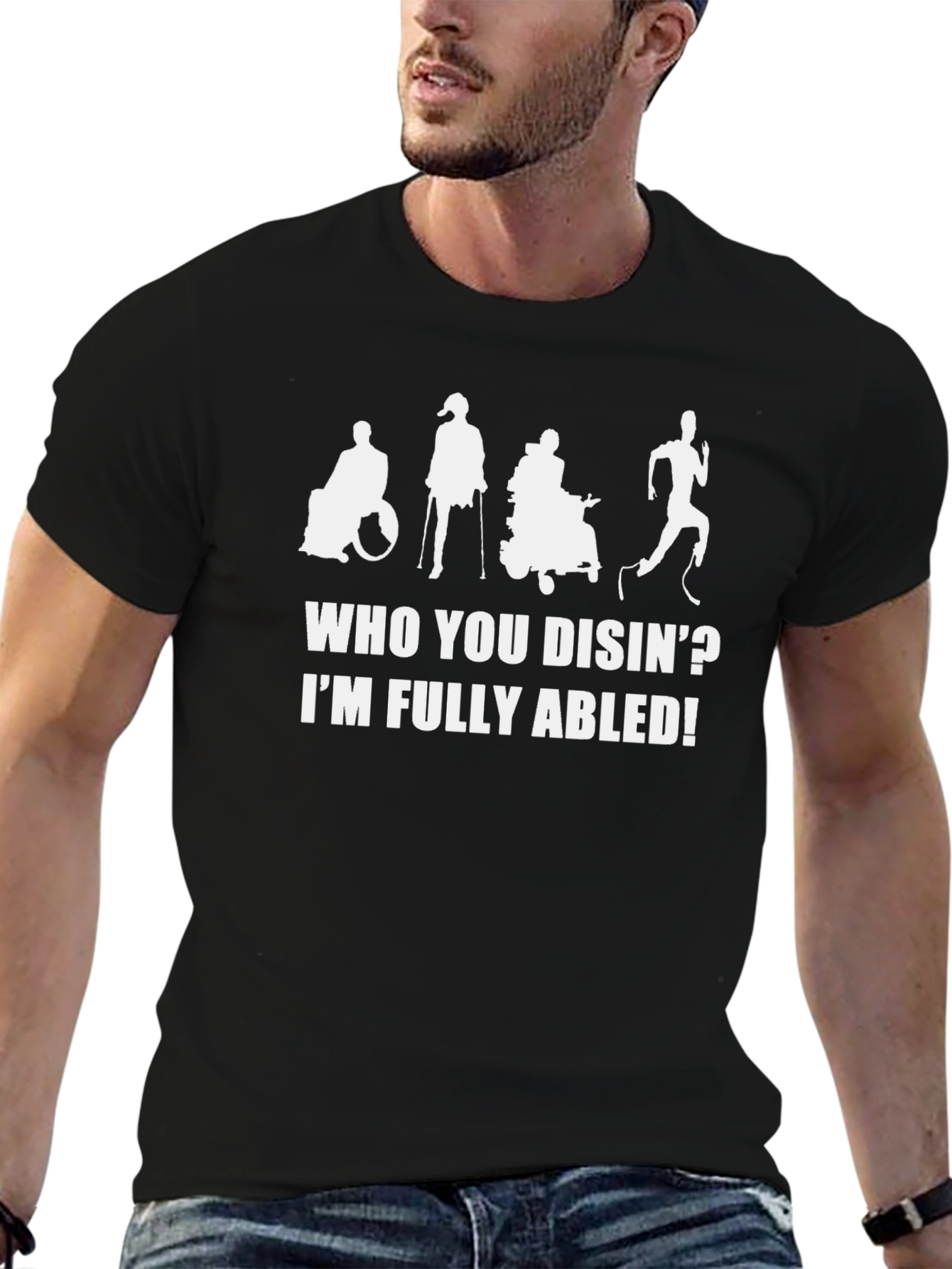 Fully Abled T-Shirt: Disability Awareness Tee