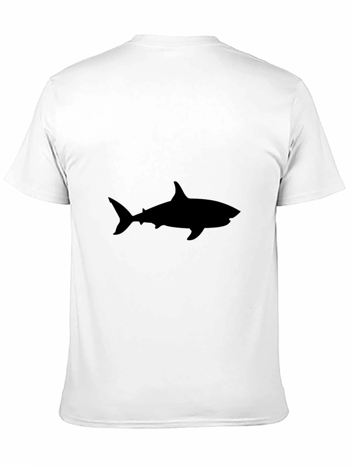 Black Shark Graphic Tee - Casual Style