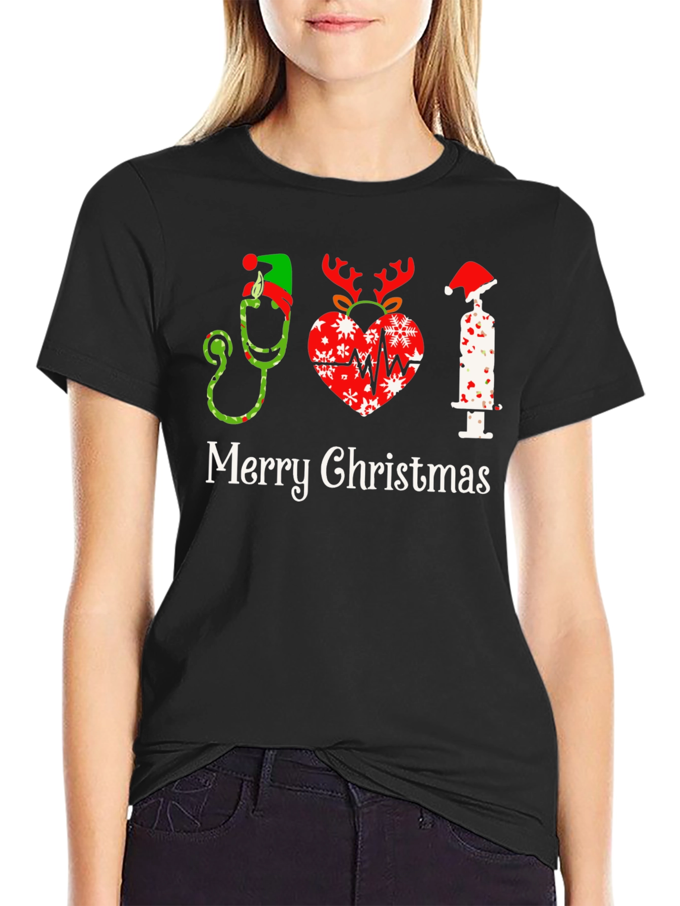 Medical Christmas T-Shirt - Holiday Health Professional Tee