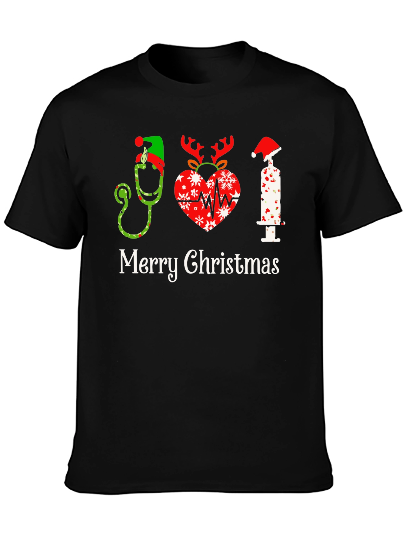 Medical Christmas T-Shirt - Holiday Health Professional Tee